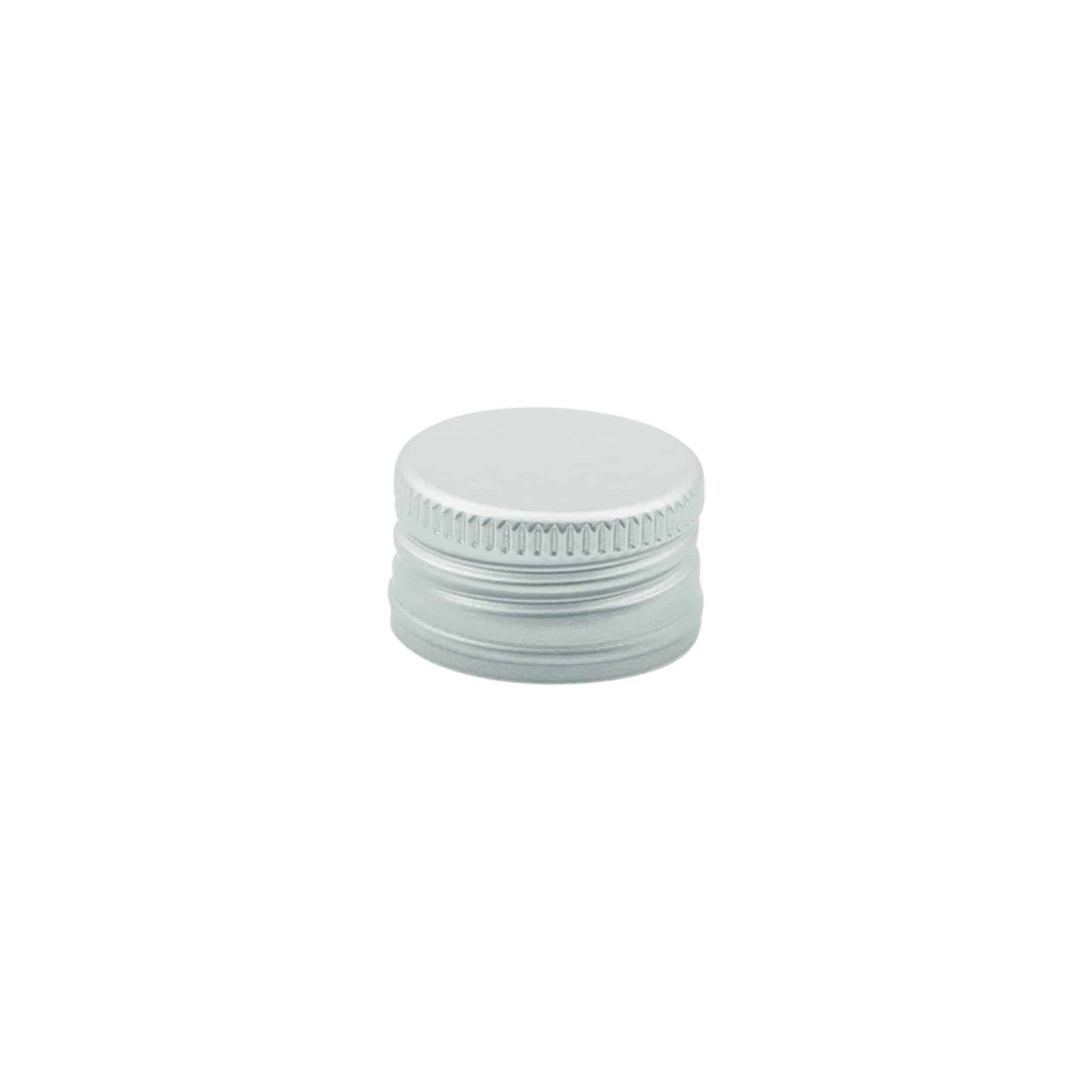 Tappo a vite, metallo, argento, per imboccatura: PP 24 Tappo a vite, metallo, argento, per imboccatura: PP 24