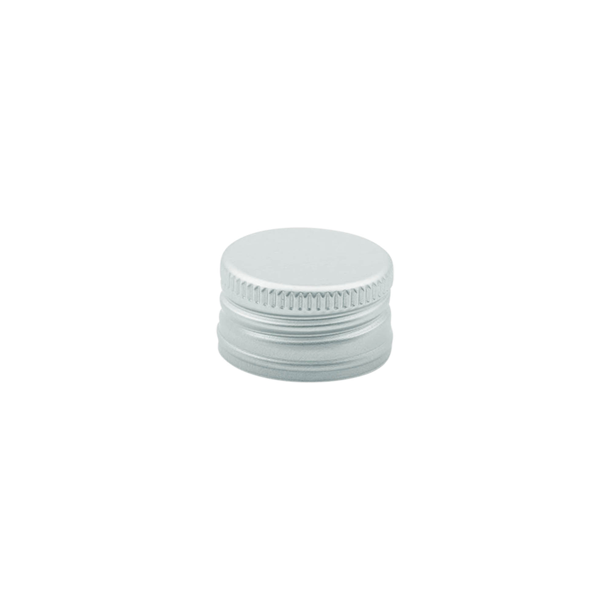 Tappo a vite, metallo, argento, per bocca: PP 24 Tappo a vite, metallo, argento, per bocca: PP 24