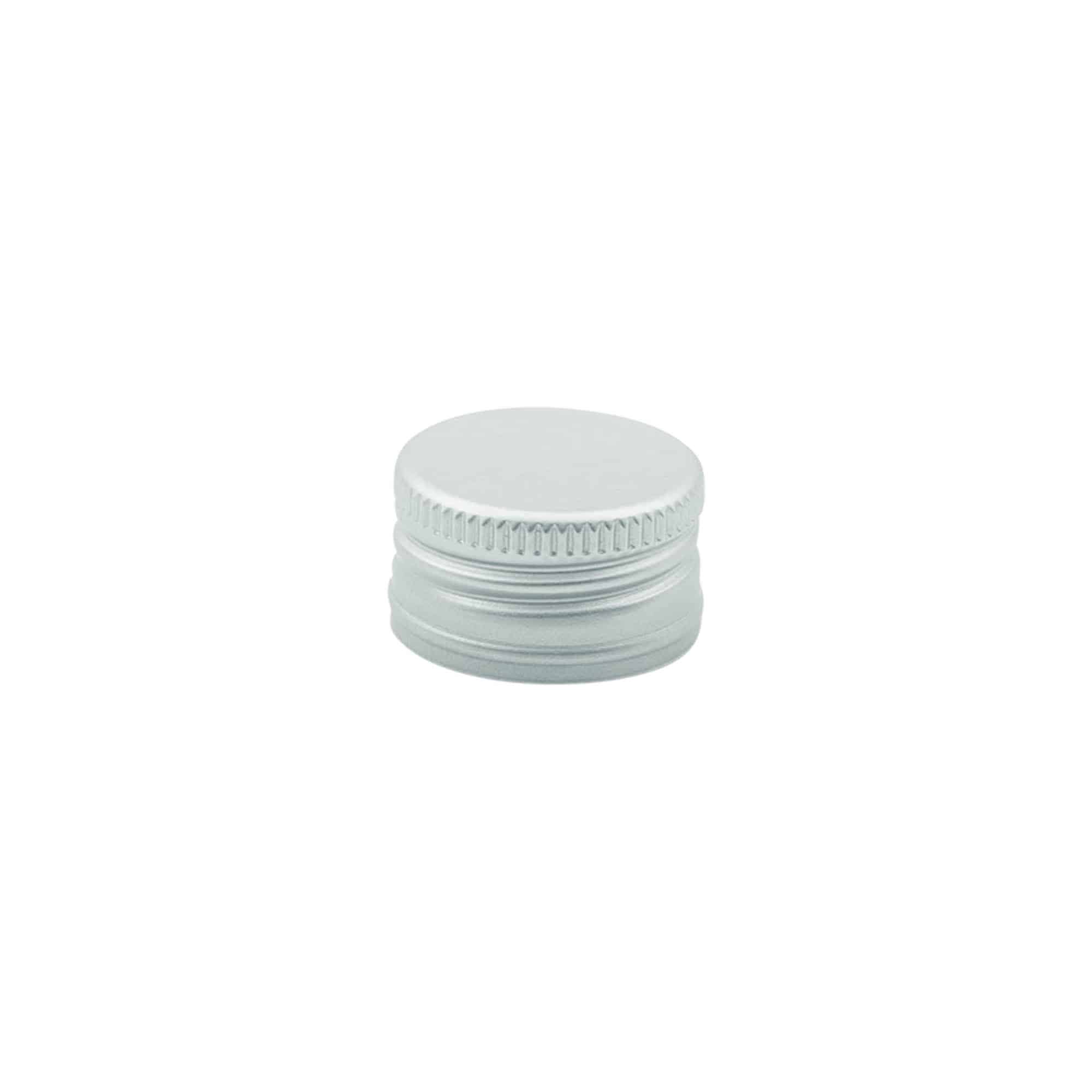 Tappo a vite, metallo, argento, per bocca: PP 24