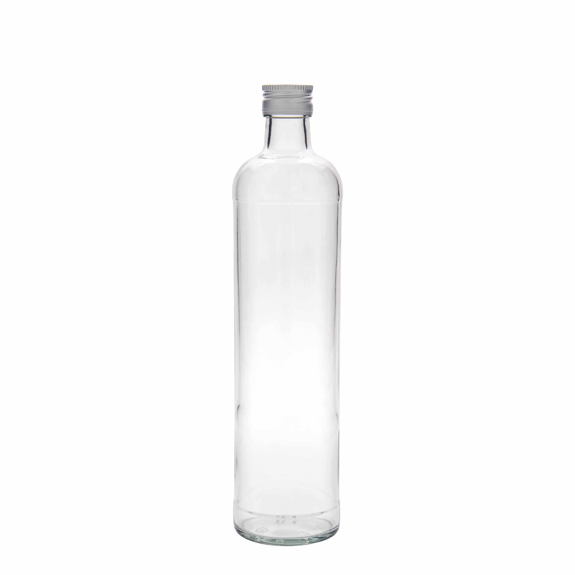 Bottiglia a fiasco da 500 ml, vetro, bocca: PP 28