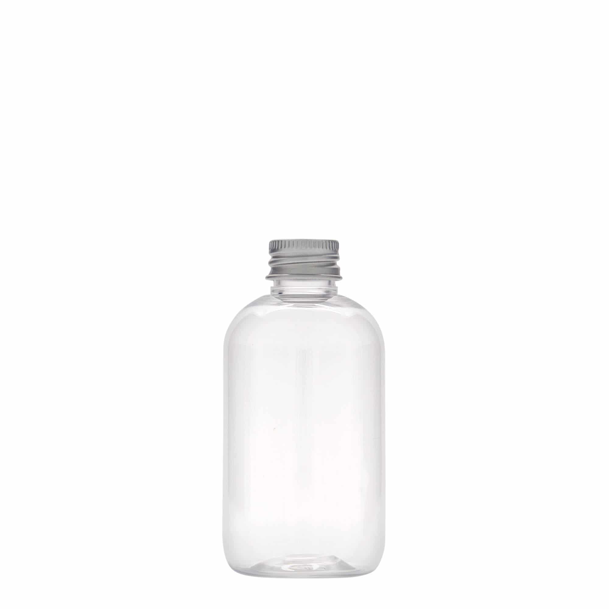 100 ml Bottiglia PET 'Boston', plastica, imboccatura: GPI 20/410