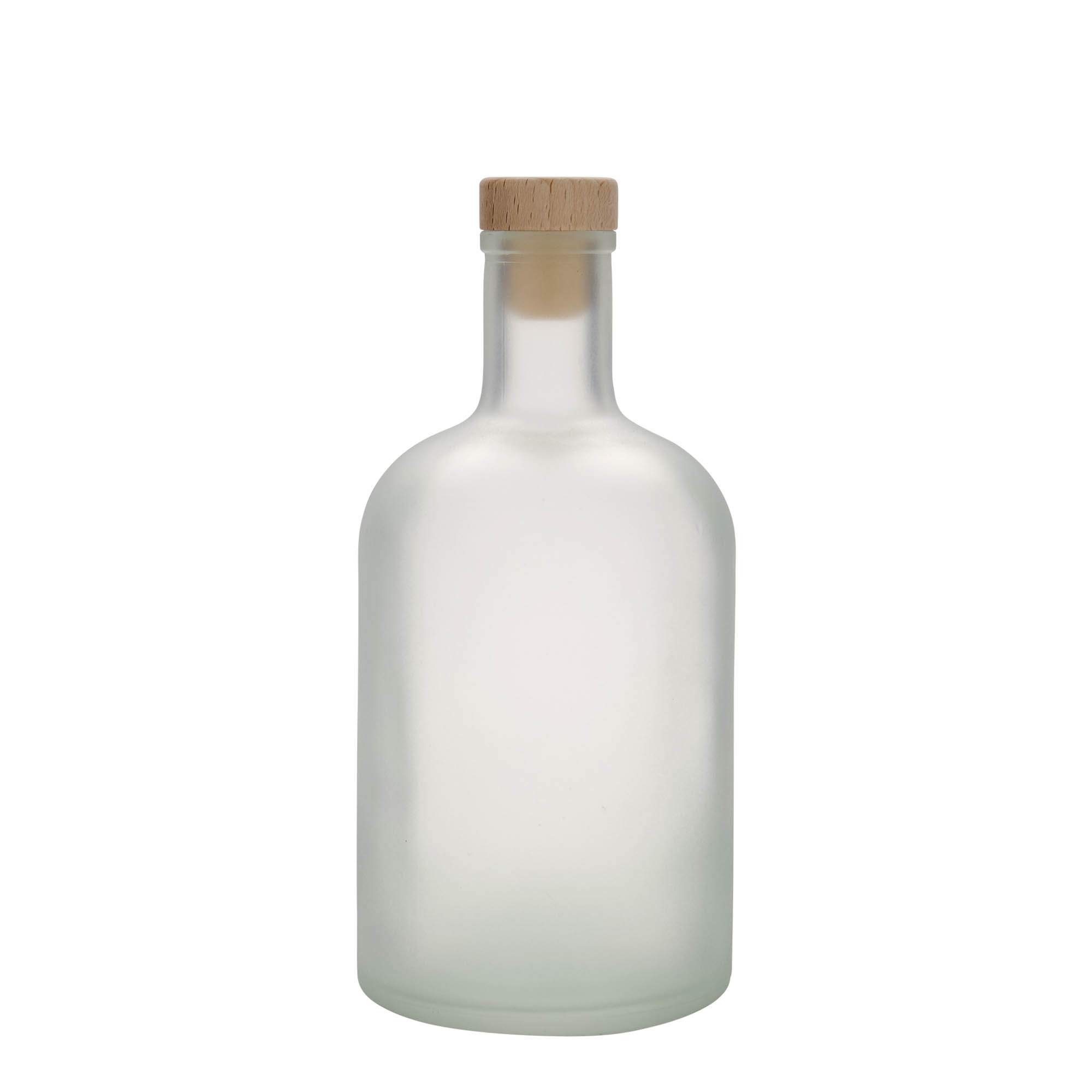 Bottiglia di vetro da 700 ml 'Gerardino', ghiacciata, bocca: tappo di sughero Bottiglia di vetro da 700 ml 'Gerardino', ghiacciata, bocca: tappo di sughero