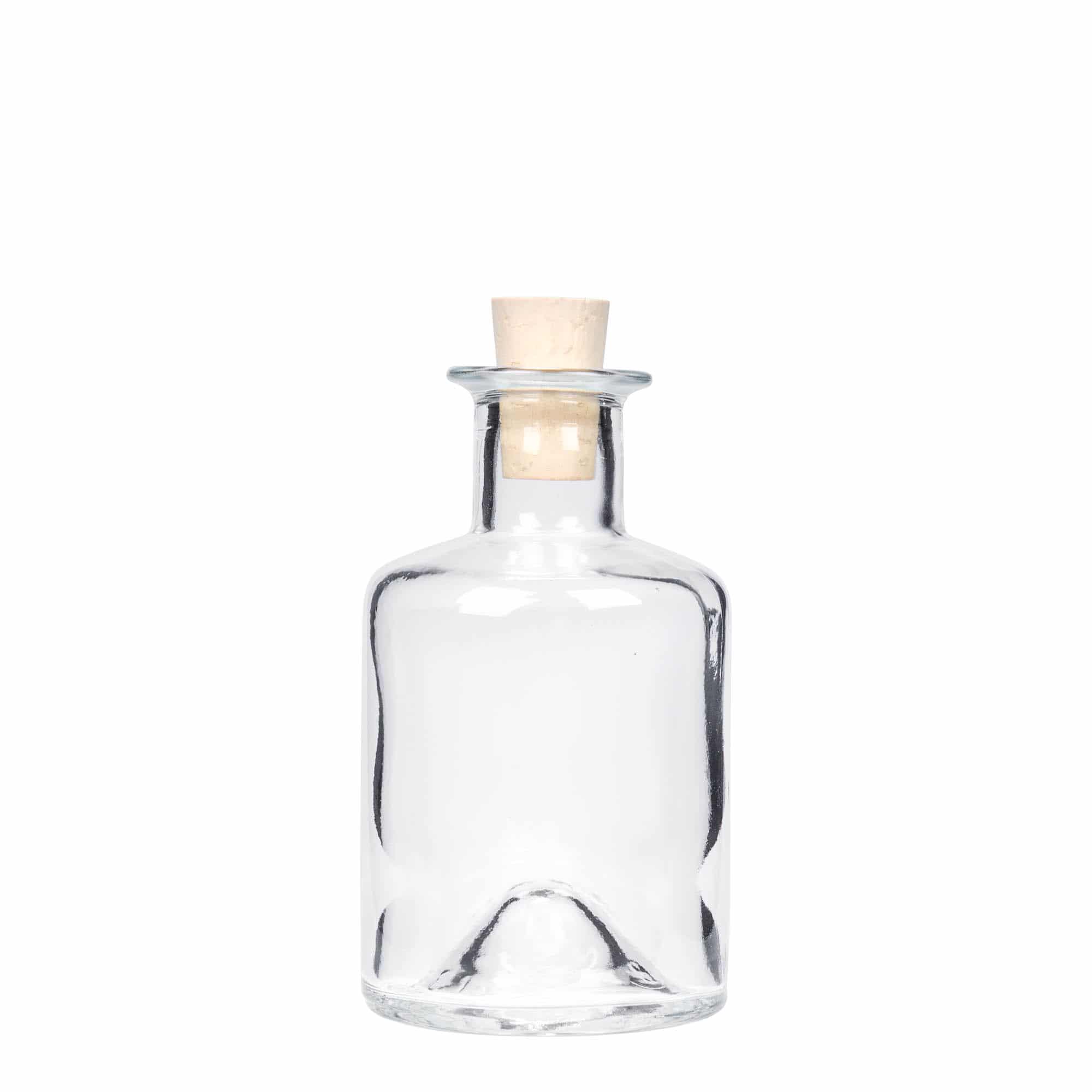 200 ml Bottiglia da farmacia, vetro, imboccatura: fascetta