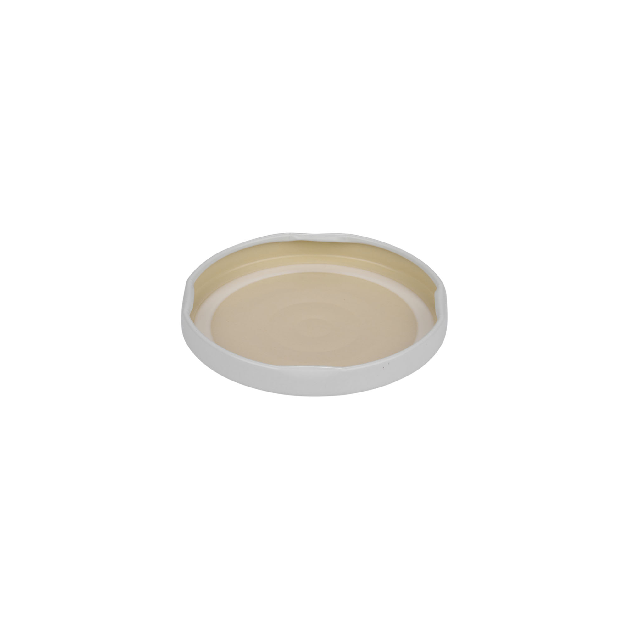 Tappo Twist-Off, lamina bianca, bianco, per bocca: TO 66