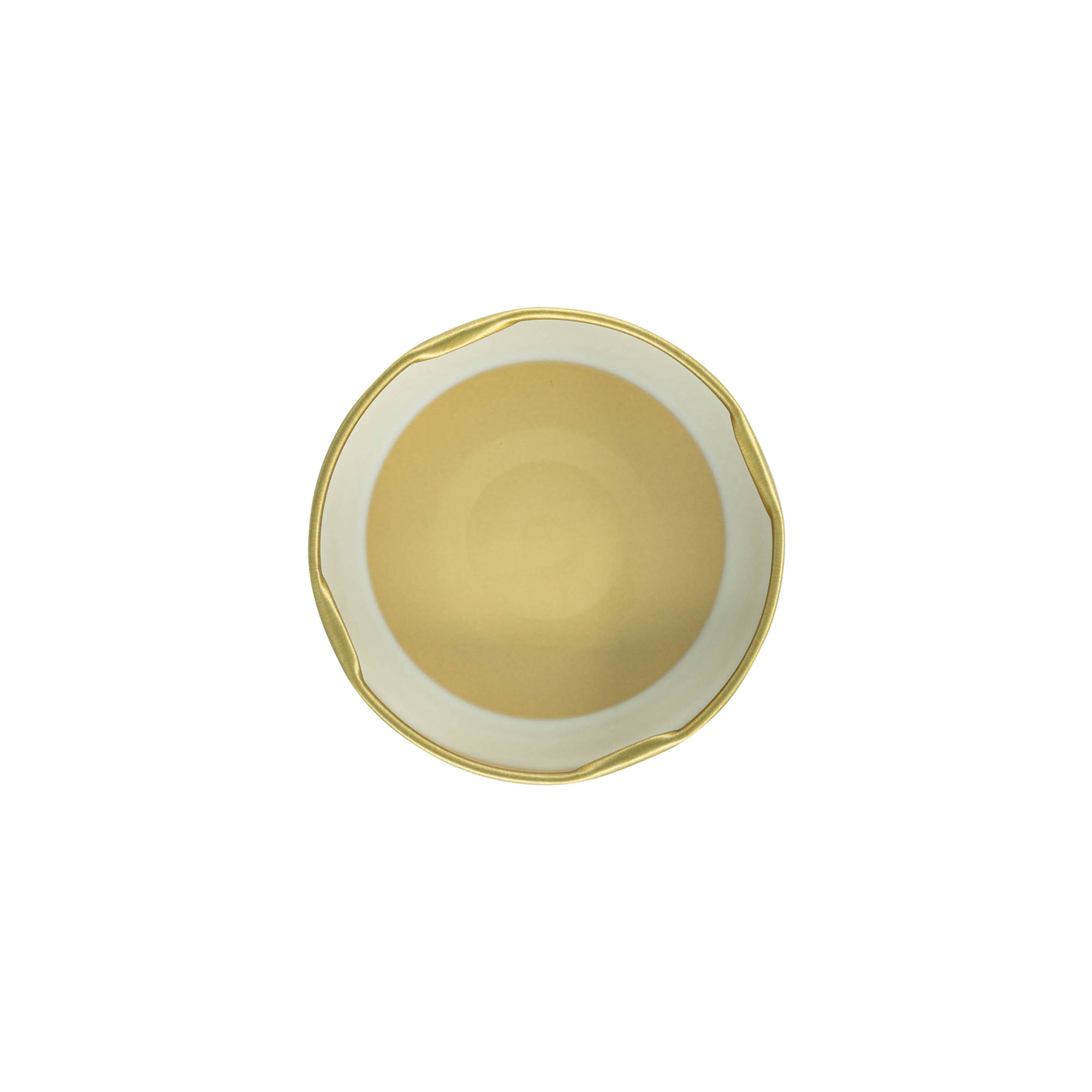 Chiusura Deep-Twist-Off, lamiera bianca, oro, per bocca: Deep-TO 66 Chiusura Deep-Twist-Off, lamiera bianca, oro, per bocca: Deep-TO 66