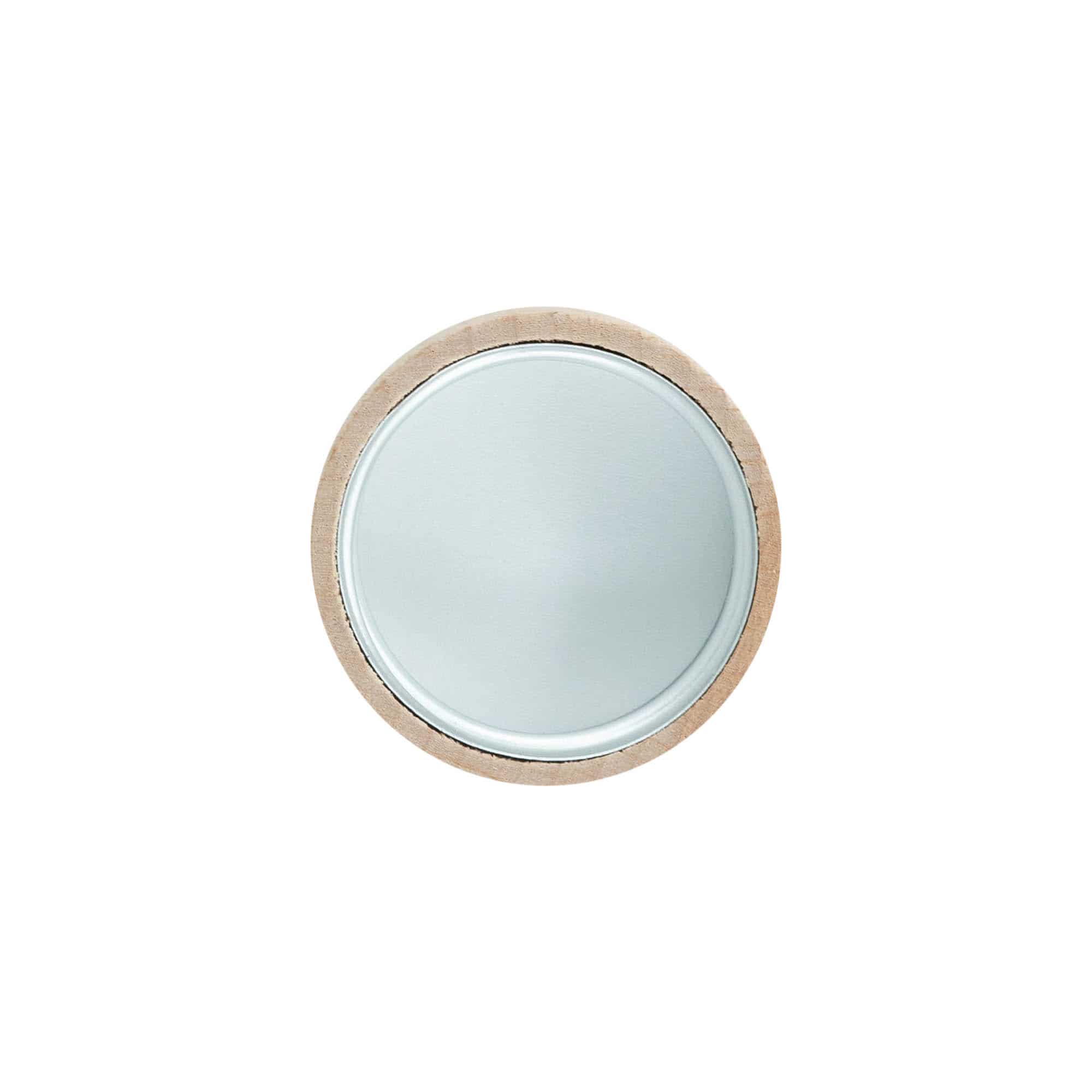 Tappo a vite, in legno, beige, per imboccatura: GPI 33/400