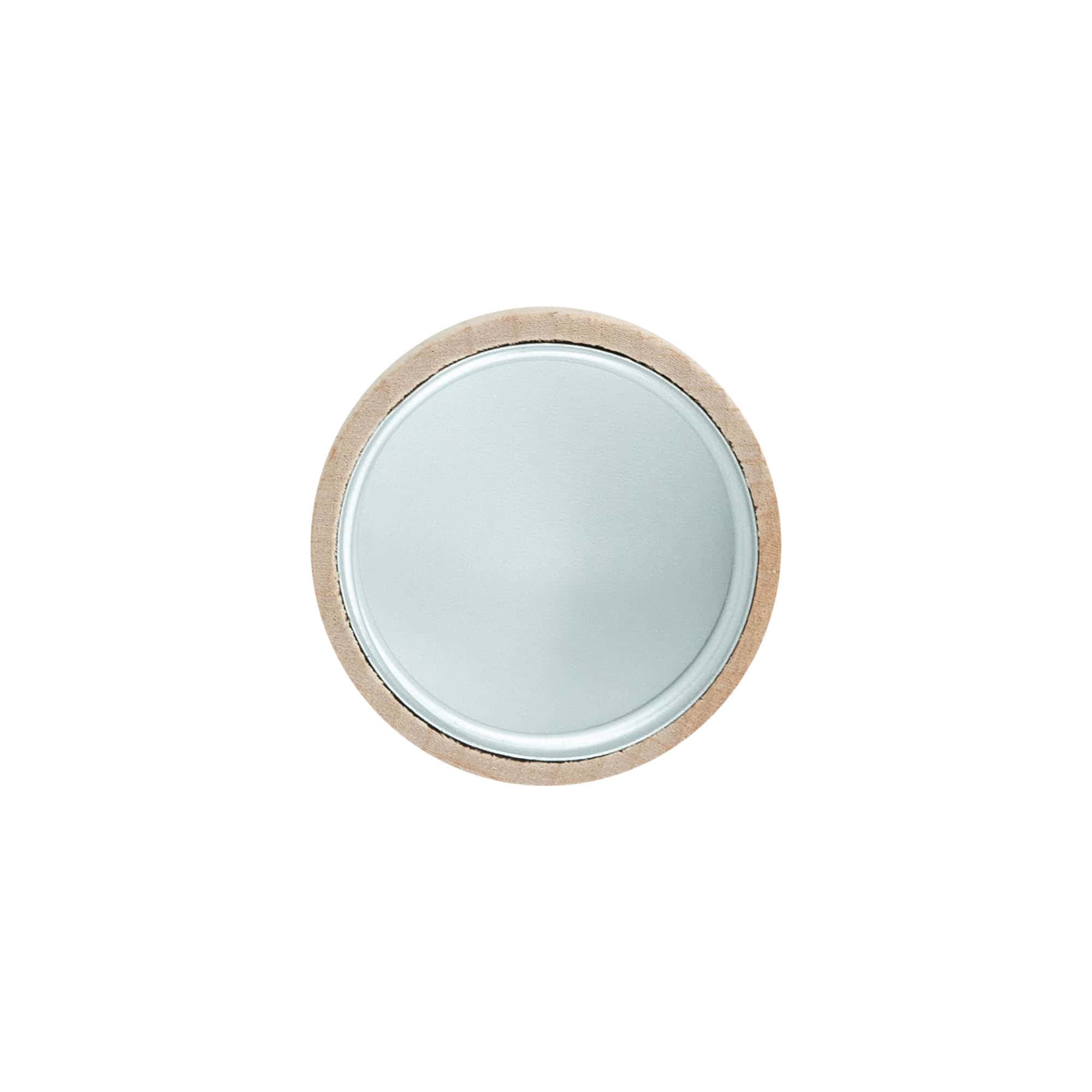Tappo a vite, legno, beige, per bocca: GPI 33/400 Tappo a vite, legno, beige, per bocca: GPI 33/400