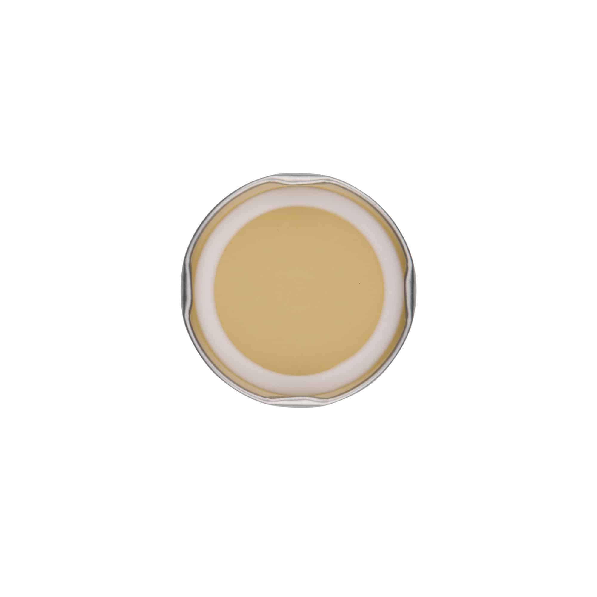 Tappo Twist-Off, banda stagnata, argento, per imboccatura: TO 58