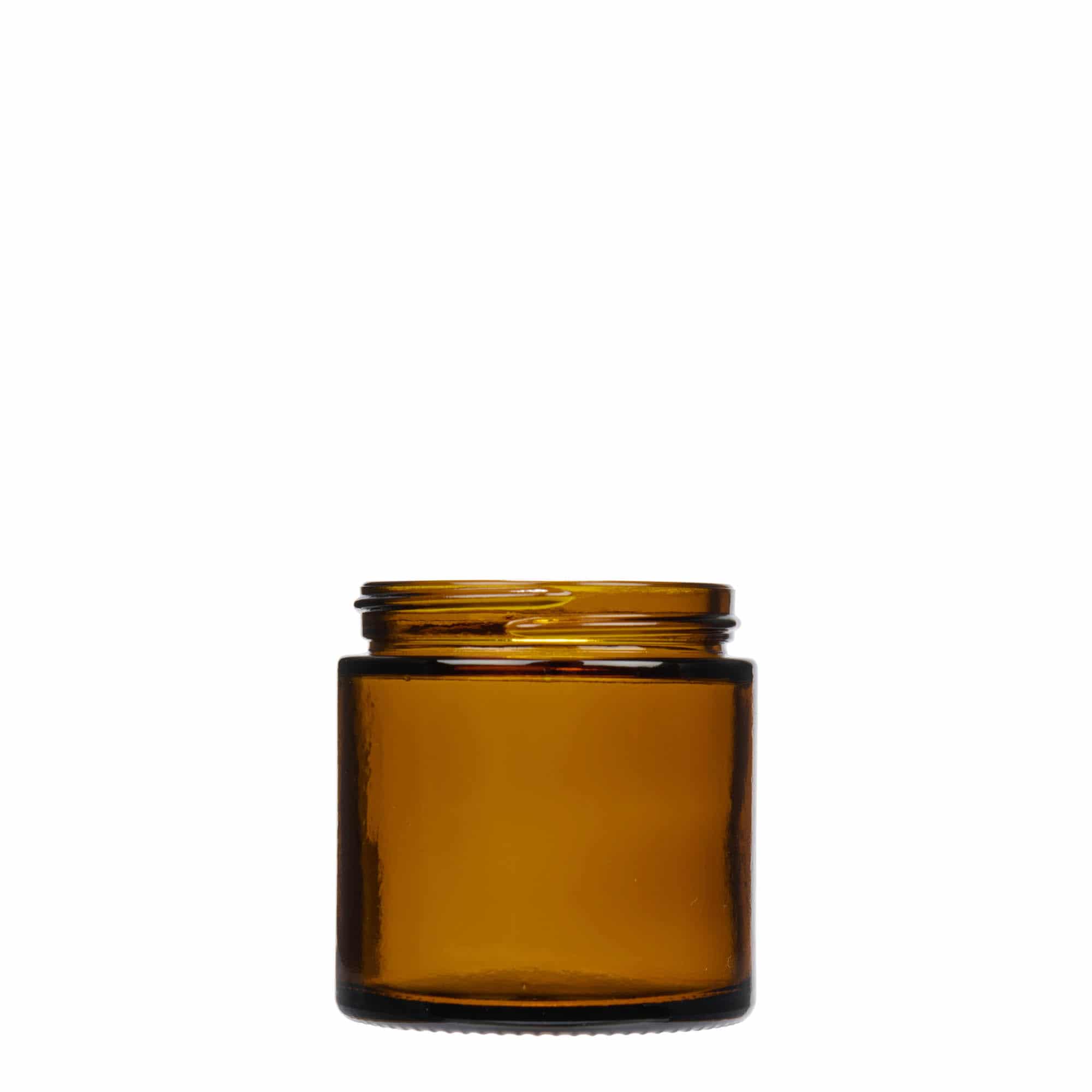 120 ml Contenitore cosmetico 'Brown Line', vetro, marrone, imboccatura: a vite 120 ml Contenitore cosmetico 'Brown Line', vetro, marrone, imboccatura: a vite