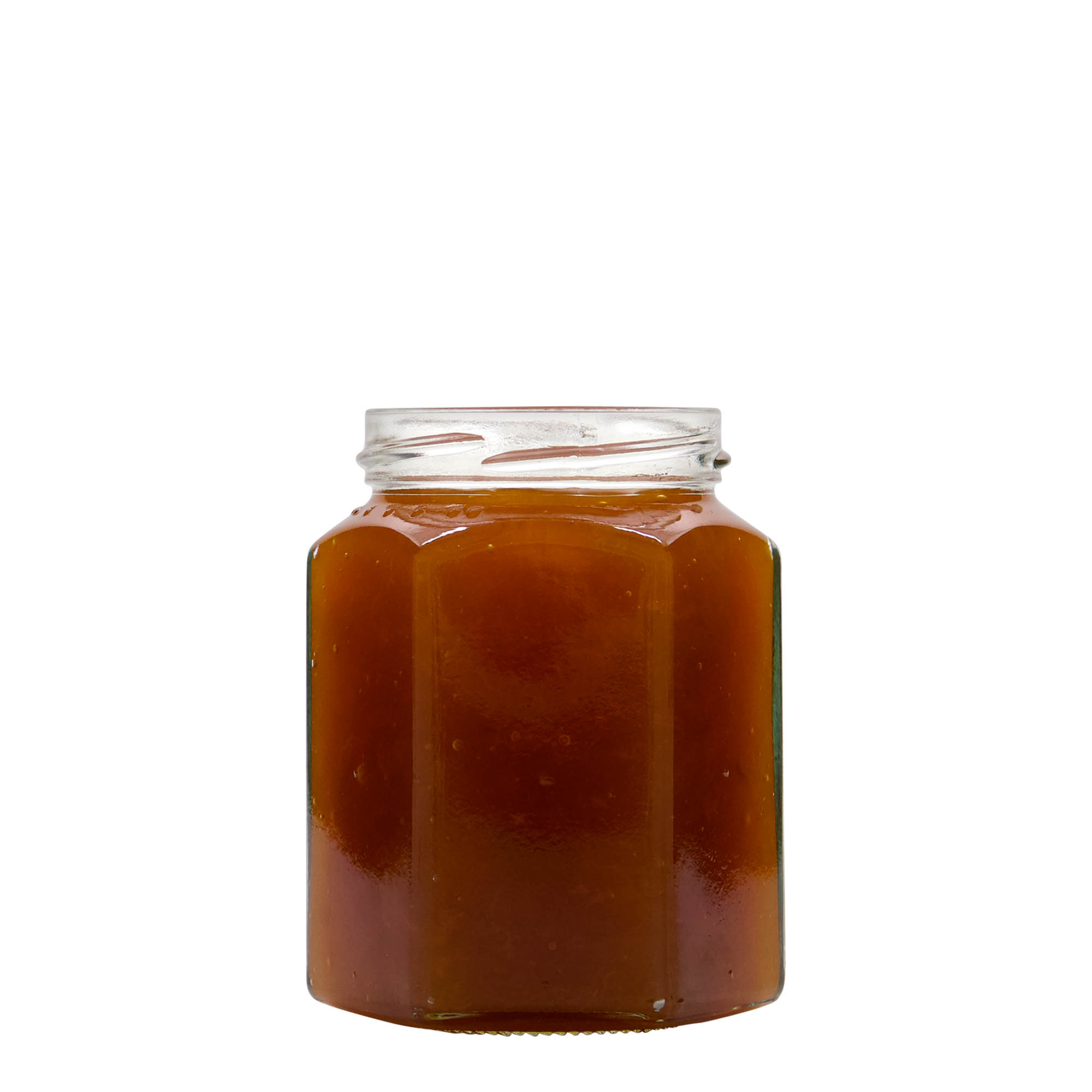 288 ml barattolo esagonale, bocca: Twist-Off (TO 63)