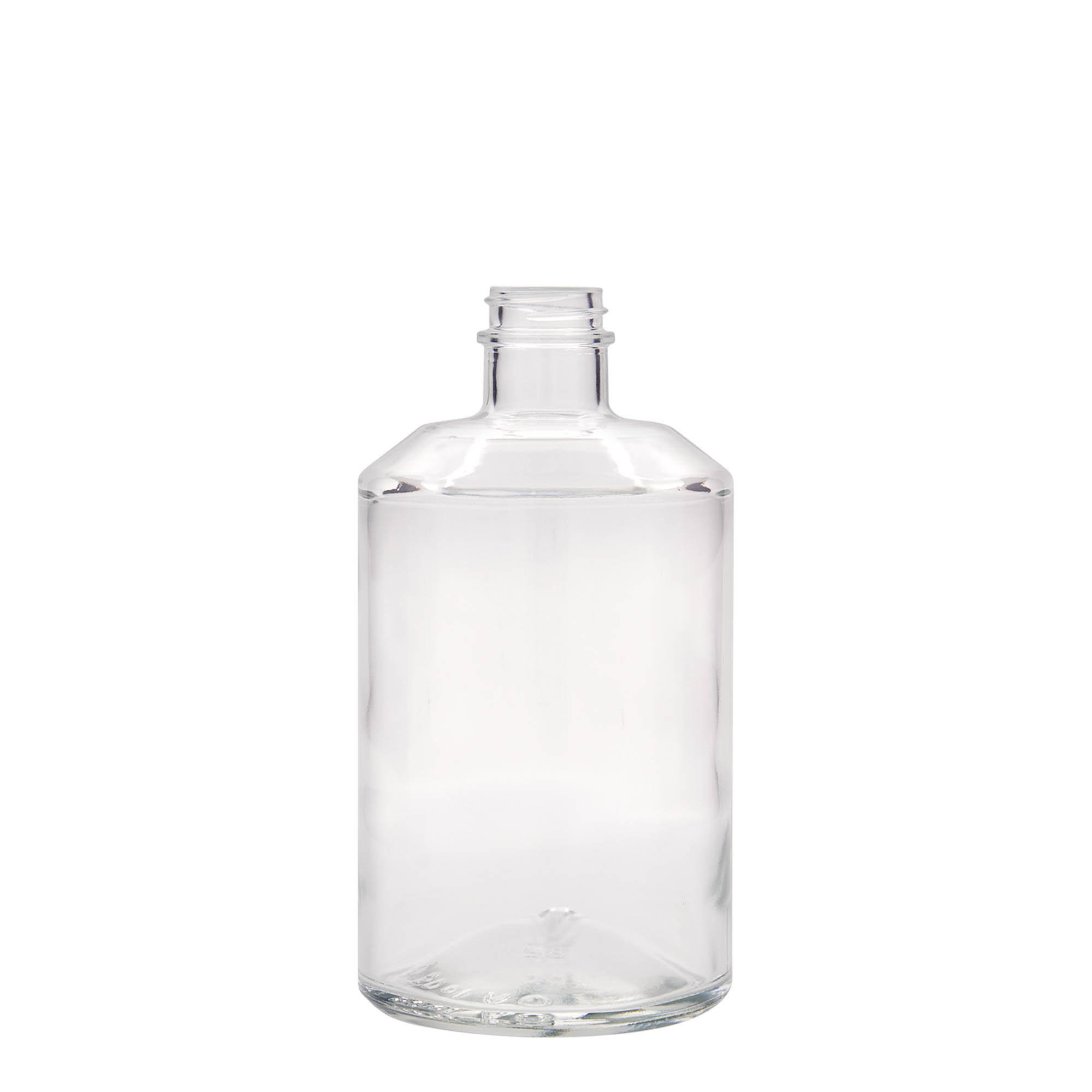 Bottiglia di vetro da 500 ml 'Hella', bocca: GPI 28 Bottiglia di vetro da 500 ml 'Hella', bocca: GPI 28