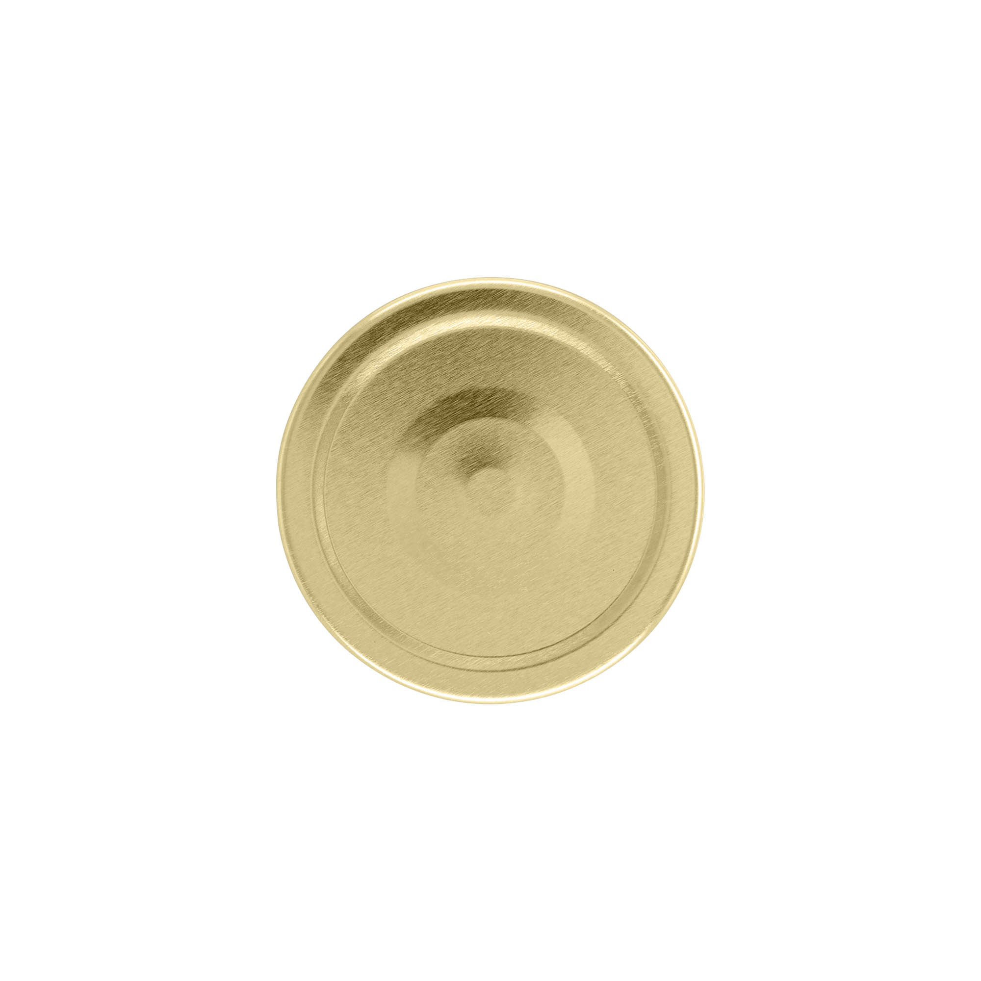 Chiusura Deep-Twist-Off, lamiera bianca, oro, per bocca: Deep-TO 66