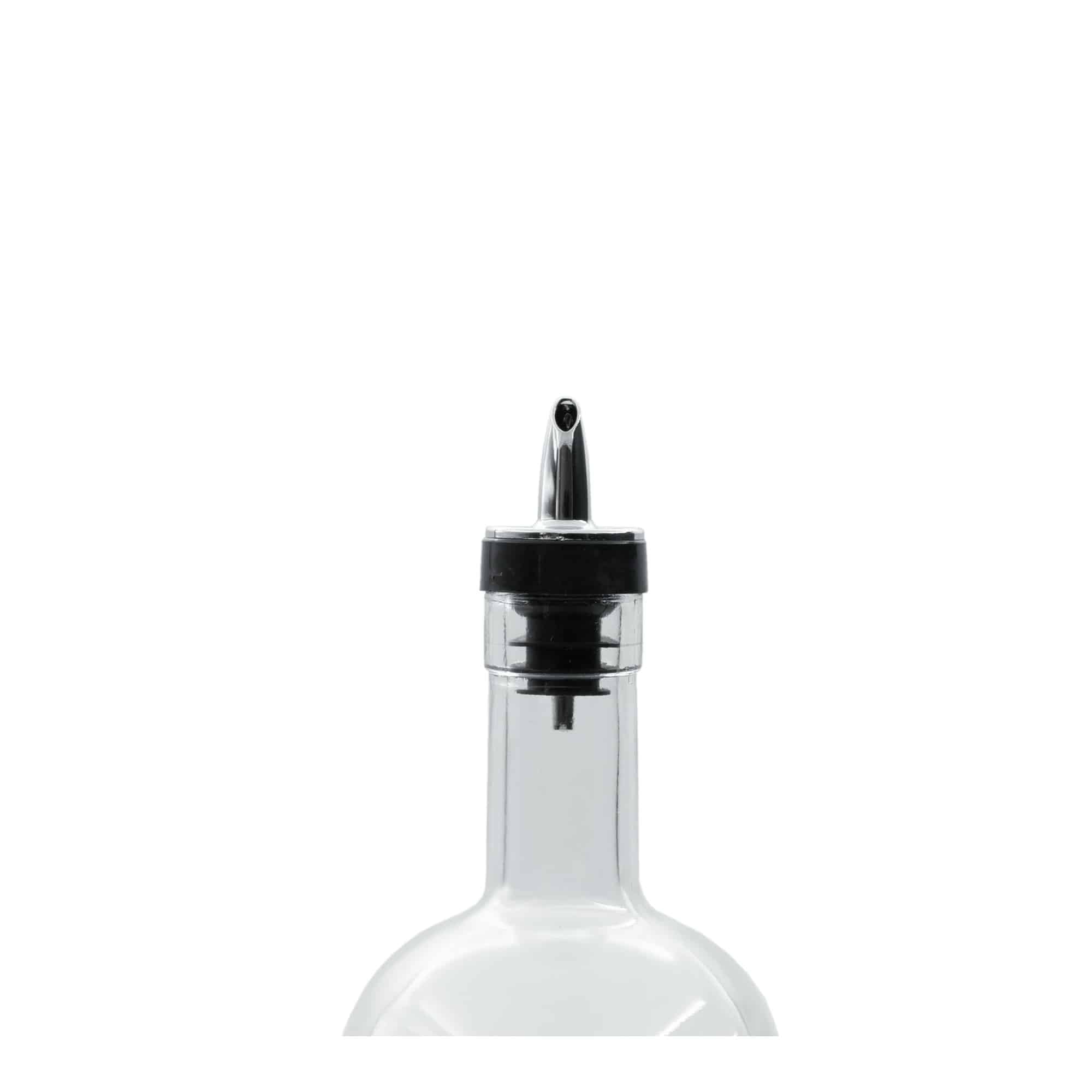 Tappo versatore Jet-Pour, plastica PE, argento Tappo versatore Jet-Pour, plastica PE, argento