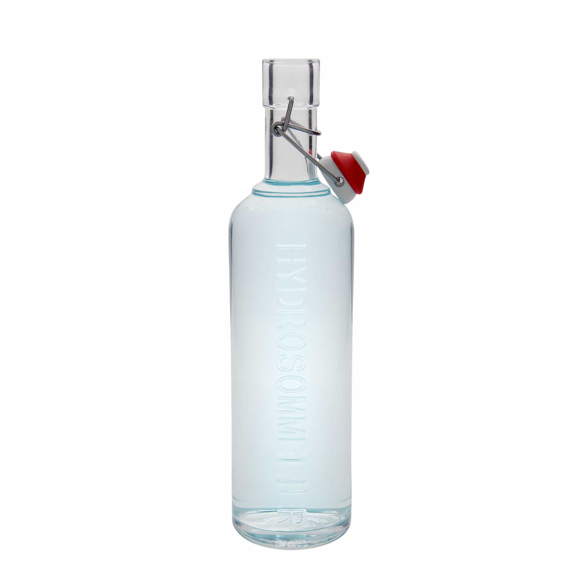 Bottiglia di vetro da 1.000 ml 'Optima Hydrosommelier', bocca: chiusura a leva