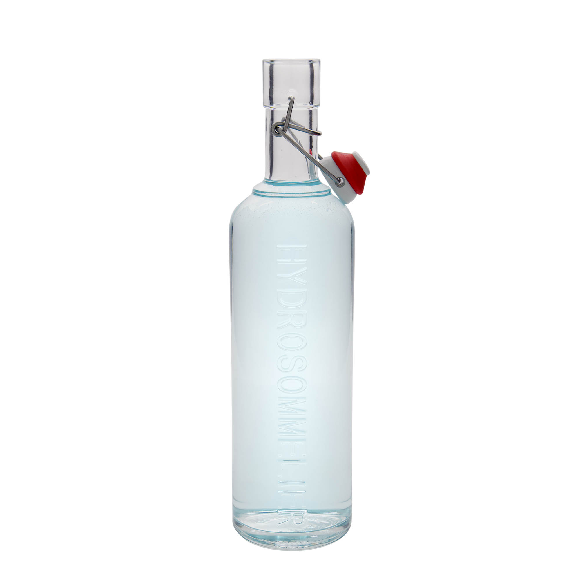 Bottiglia di vetro da 1.000 ml 'Optima Hydrosommelier', bocca: chiusura a leva