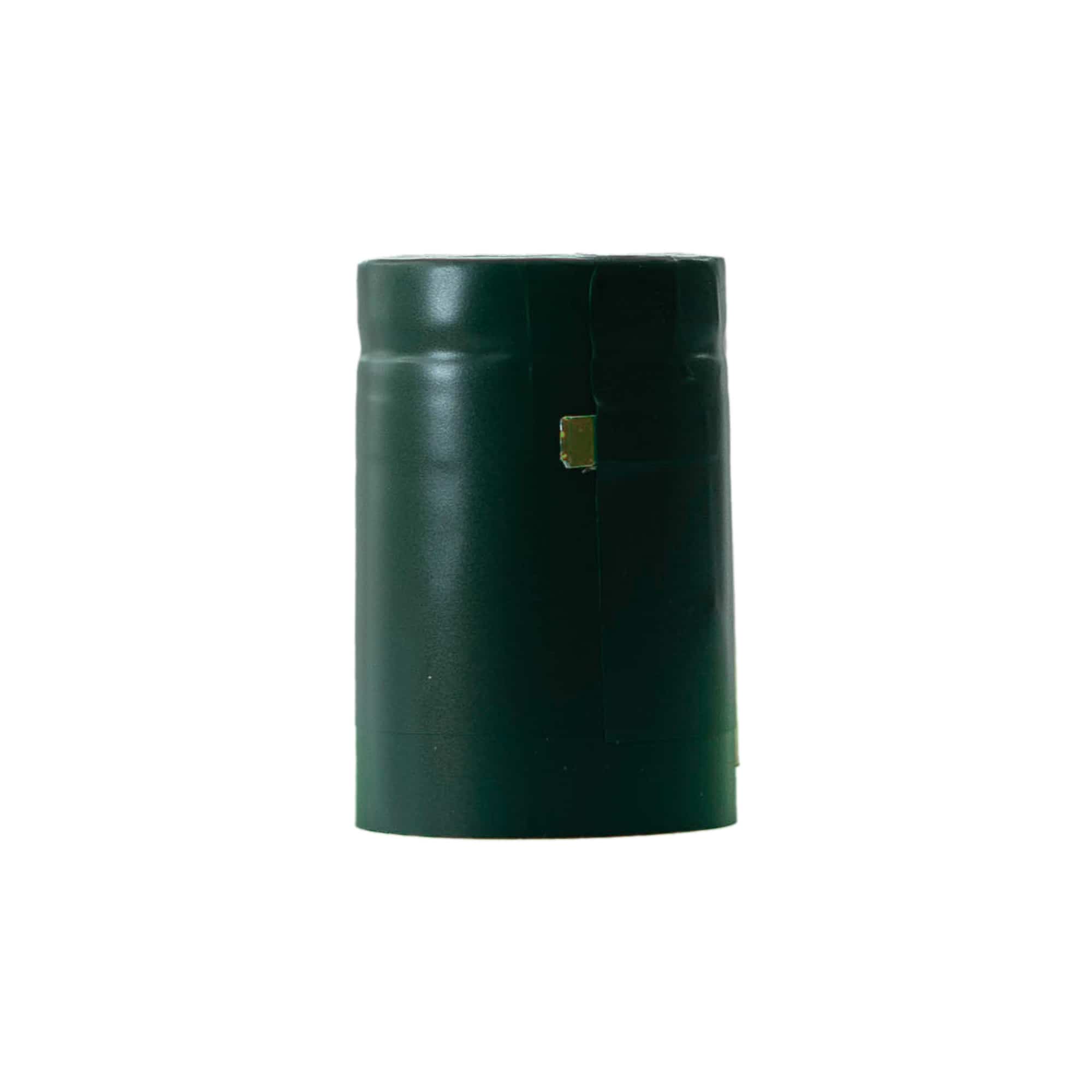 Capsula termoretraibile 32x41, plastica PVC, verde smaragad Capsula termoretraibile 32x41, plastica PVC, verde smaragad