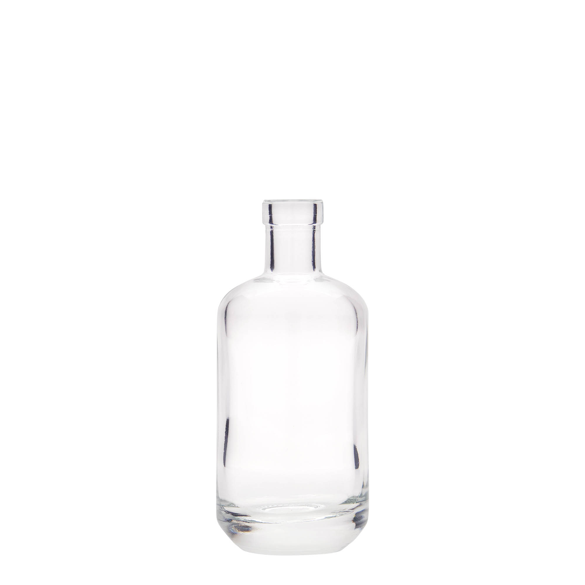Bottiglia di vetro da 100 ml 'Vienna', bocca: sughero Bottiglia di vetro da 100 ml 'Vienna', bocca: sughero