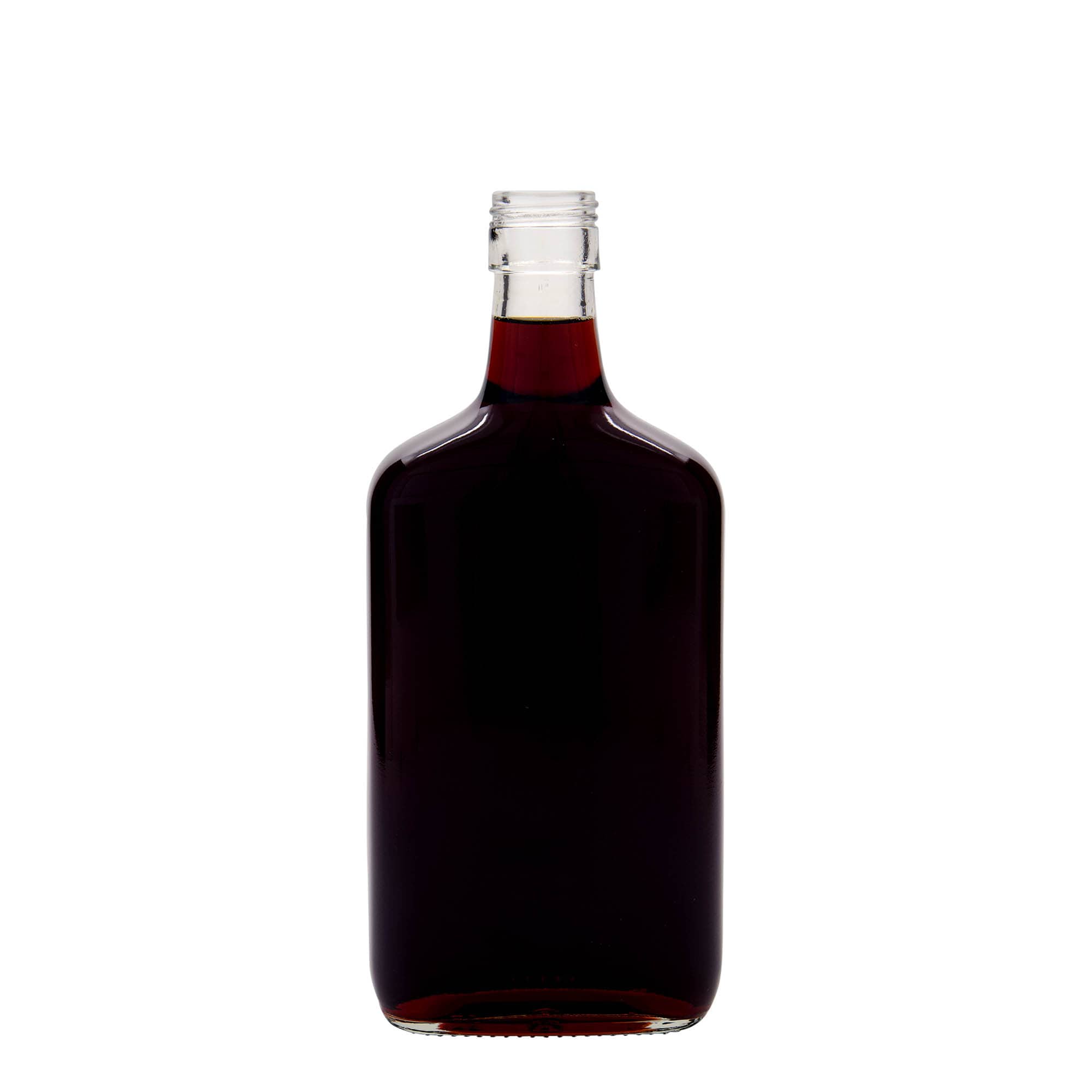 Bottiglia di vetro da 700 ml 'Amaretto', rettangolare, bocca: PP 31,5