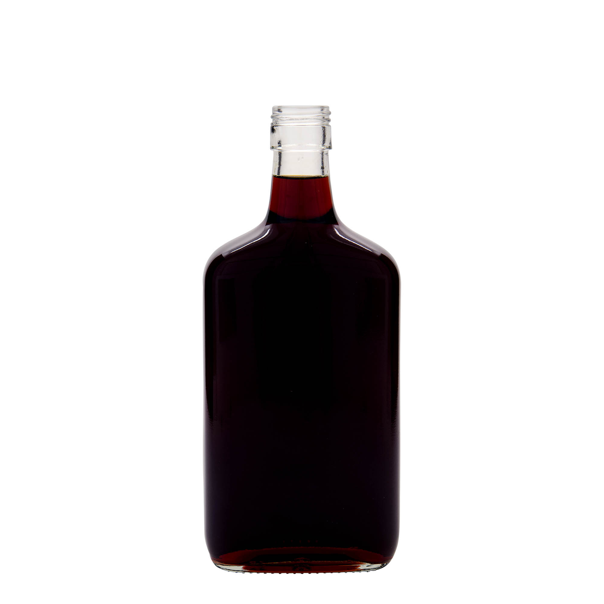 Bottiglia di vetro da 700 ml 'Amaretto', rettangolare, bocca: PP 31,5