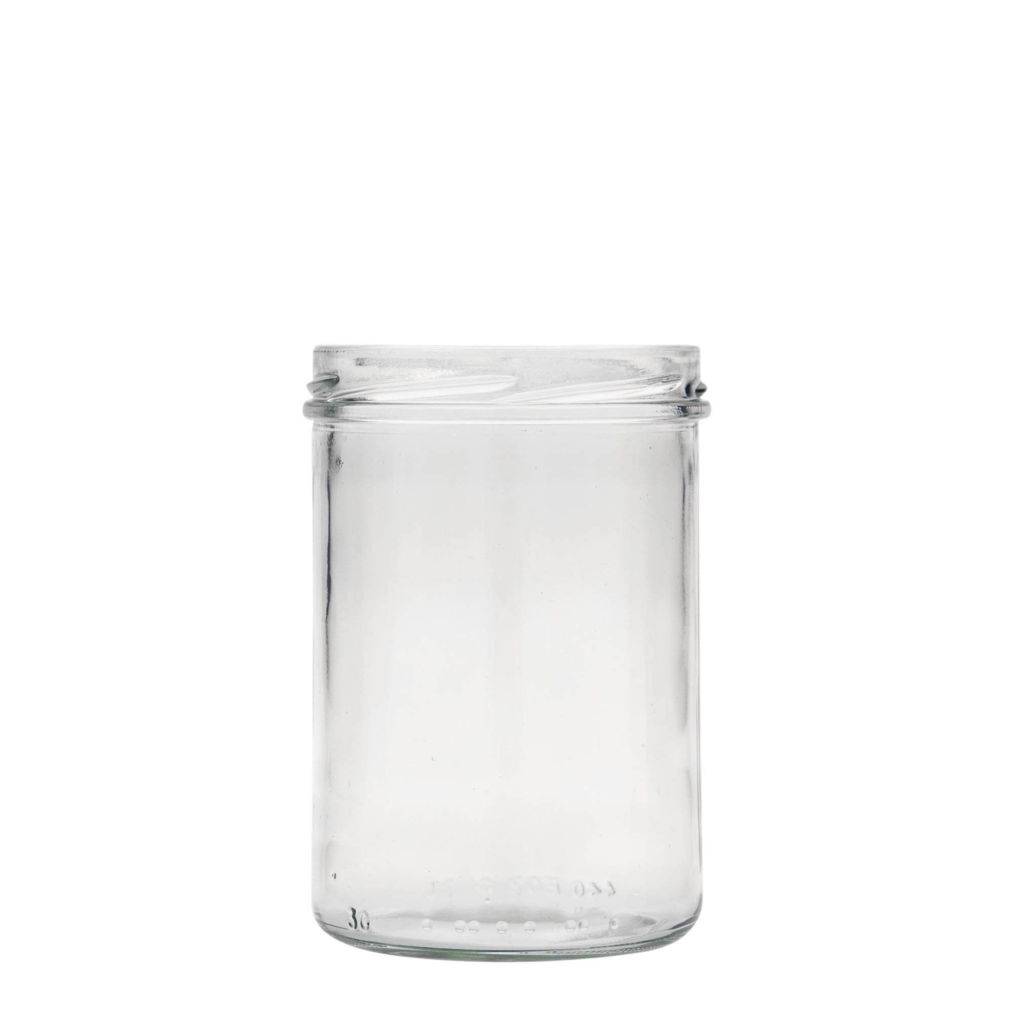 440 ml barattolo alto con pareti verticali, apertura: Twist-Off (TO 82)