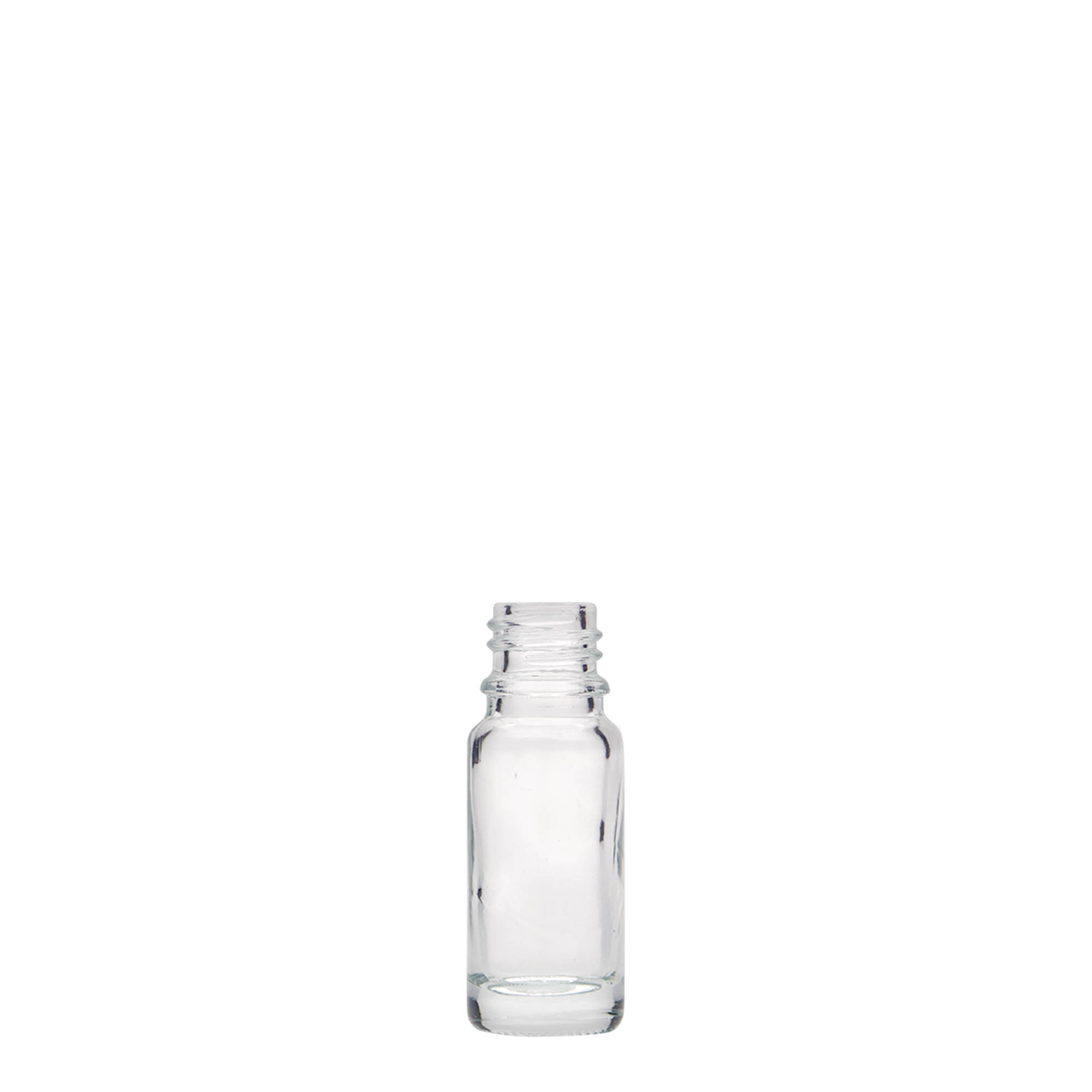 10 ml flacone medicinale, vetro, bocca: DIN 18