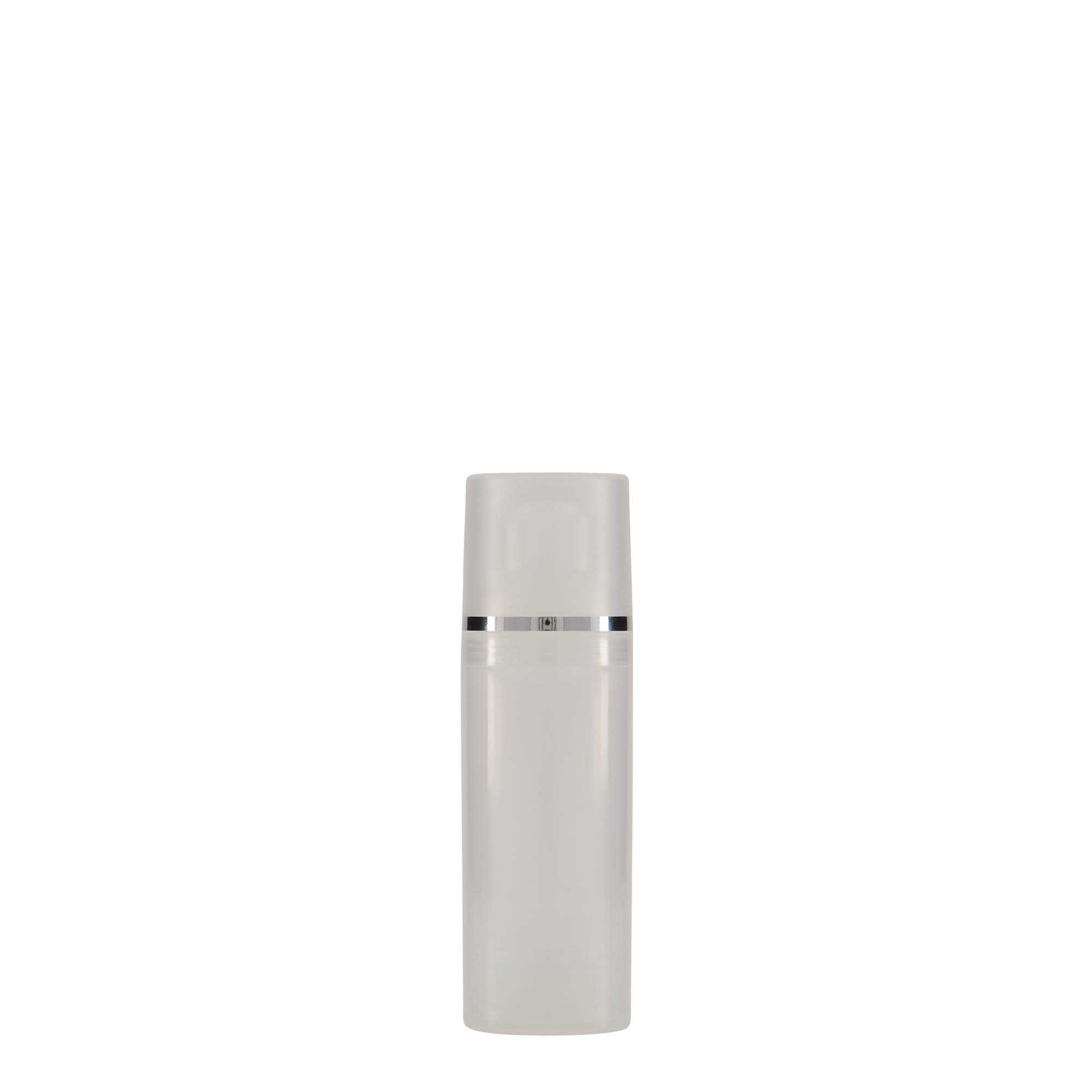 50 ml Dispenser Airless 'Mezzo', plastica PP, naturale 50 ml Dispenser Airless 'Mezzo', plastica PP, naturale