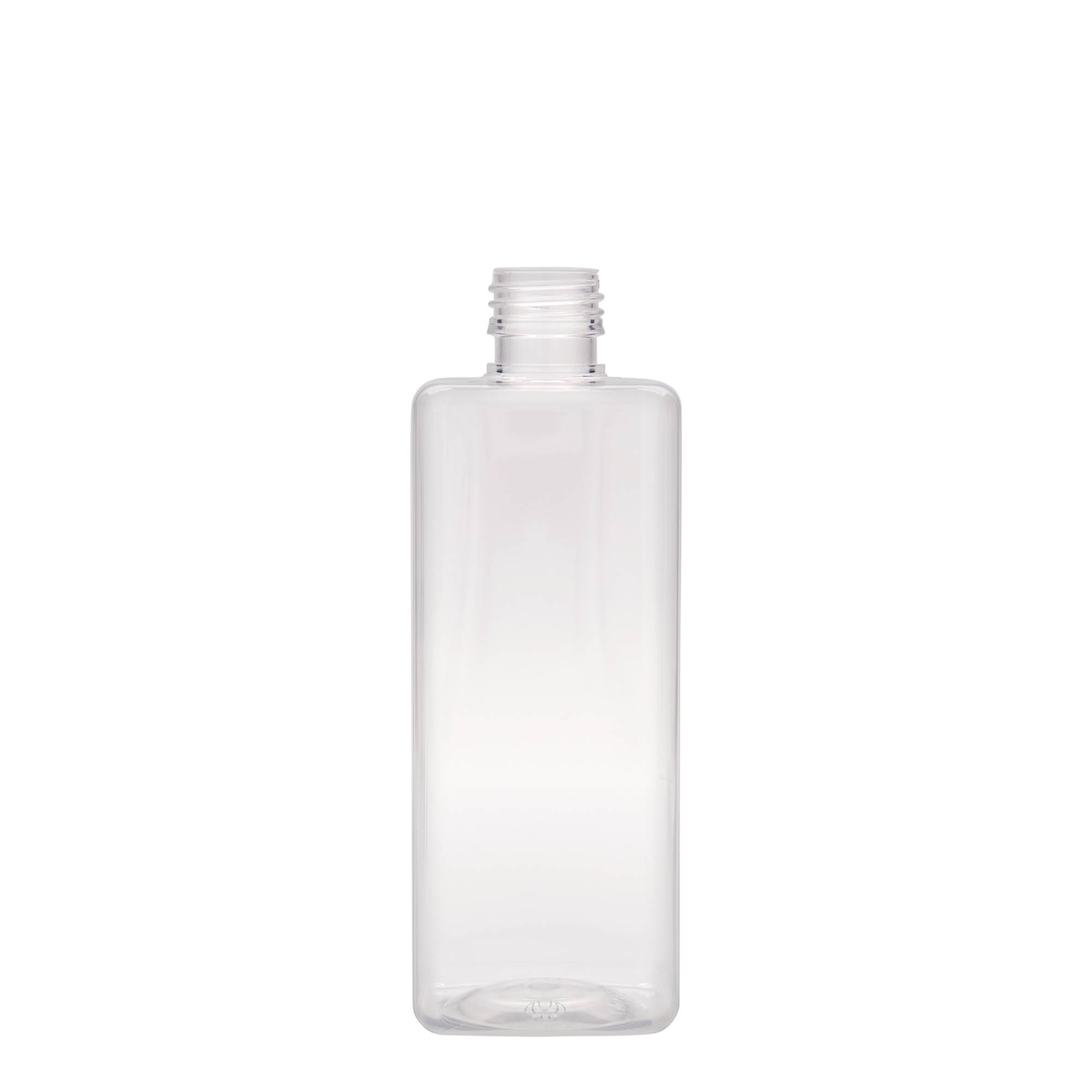 Bottiglia PET da 500 ml 'Karl', quadrata, plastica, bocca: PP 28 Bottiglia PET da 500 ml 'Karl', quadrata, plastica, bocca: PP 28