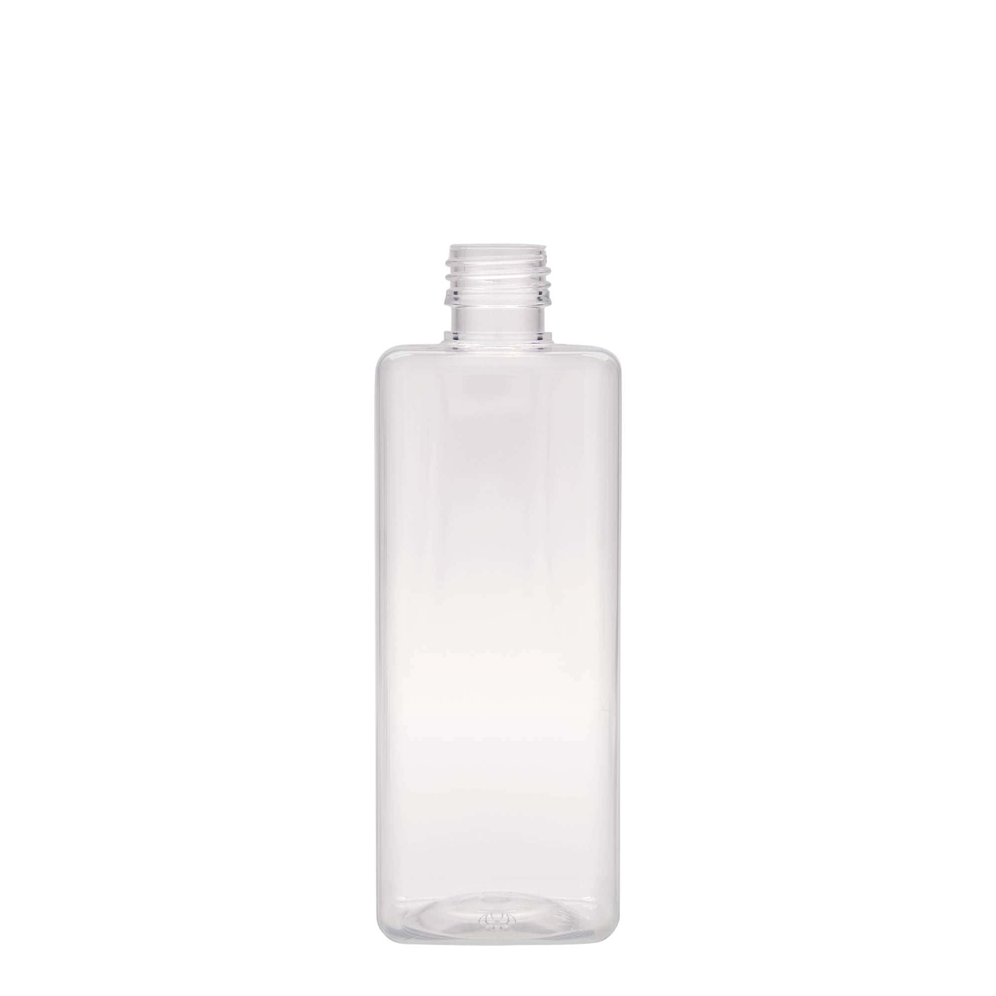 Bottiglia PET da 500 ml 'Karl', quadrata, plastica, bocca: PP 28