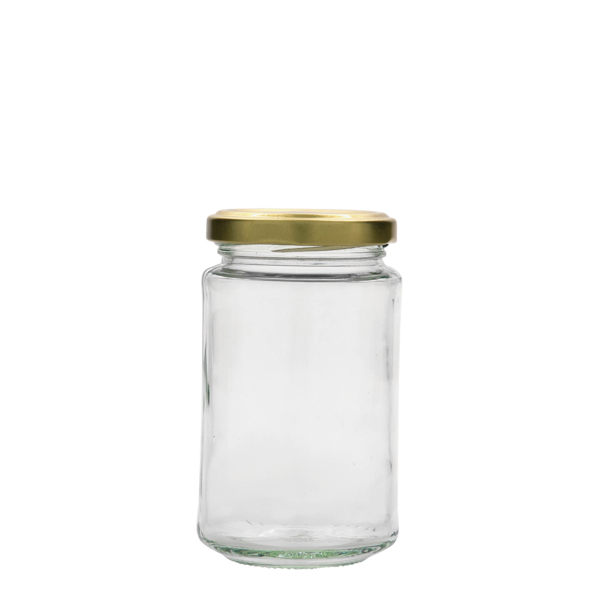 Bicchiere rotondo alto da 250 ml, apertura: Twist-Off (TO 58) Bicchiere rotondo alto da 250 ml, apertura: Twist-Off (TO 58)