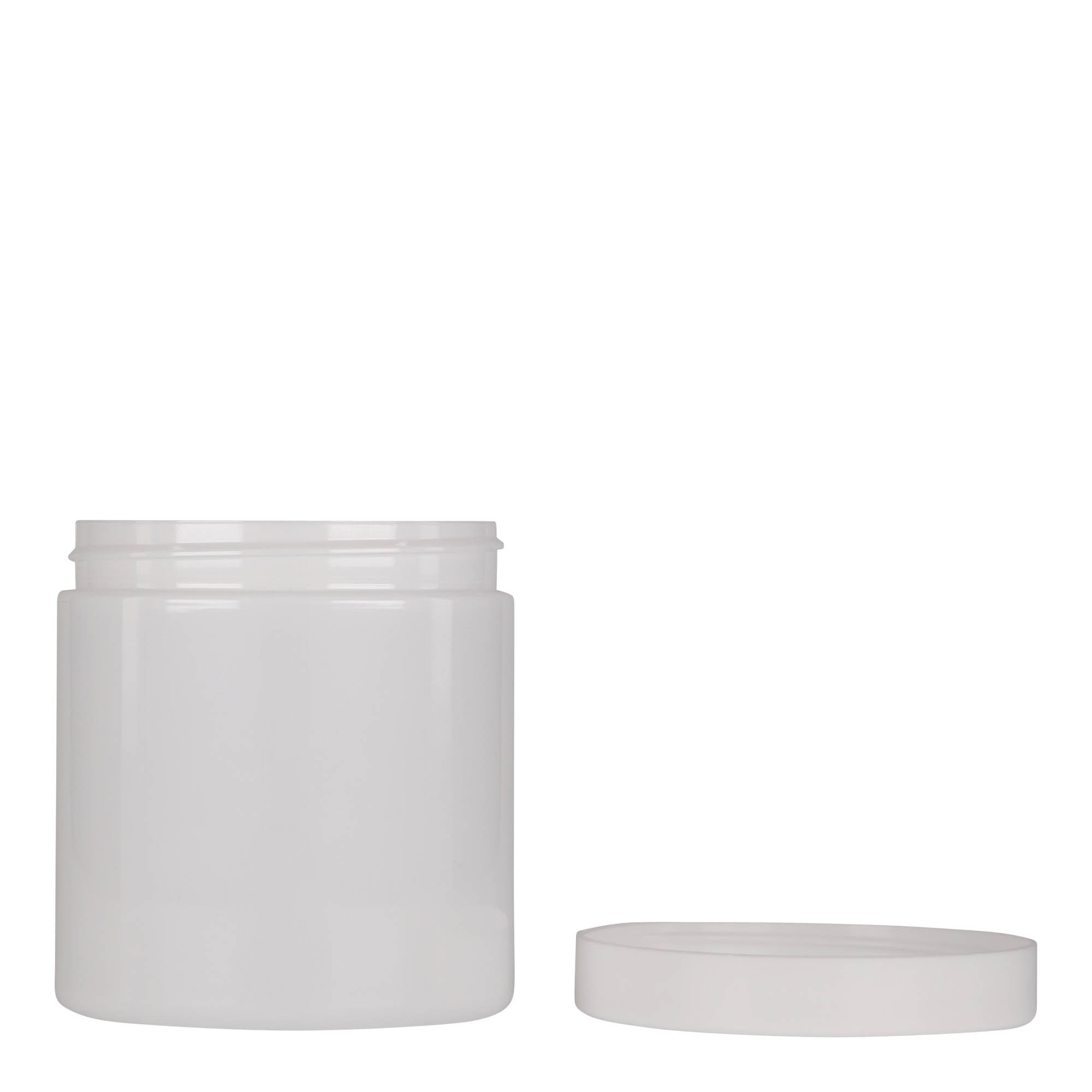 250 ml lattina in PET 'Isabella', bianca, bocca: 70/400