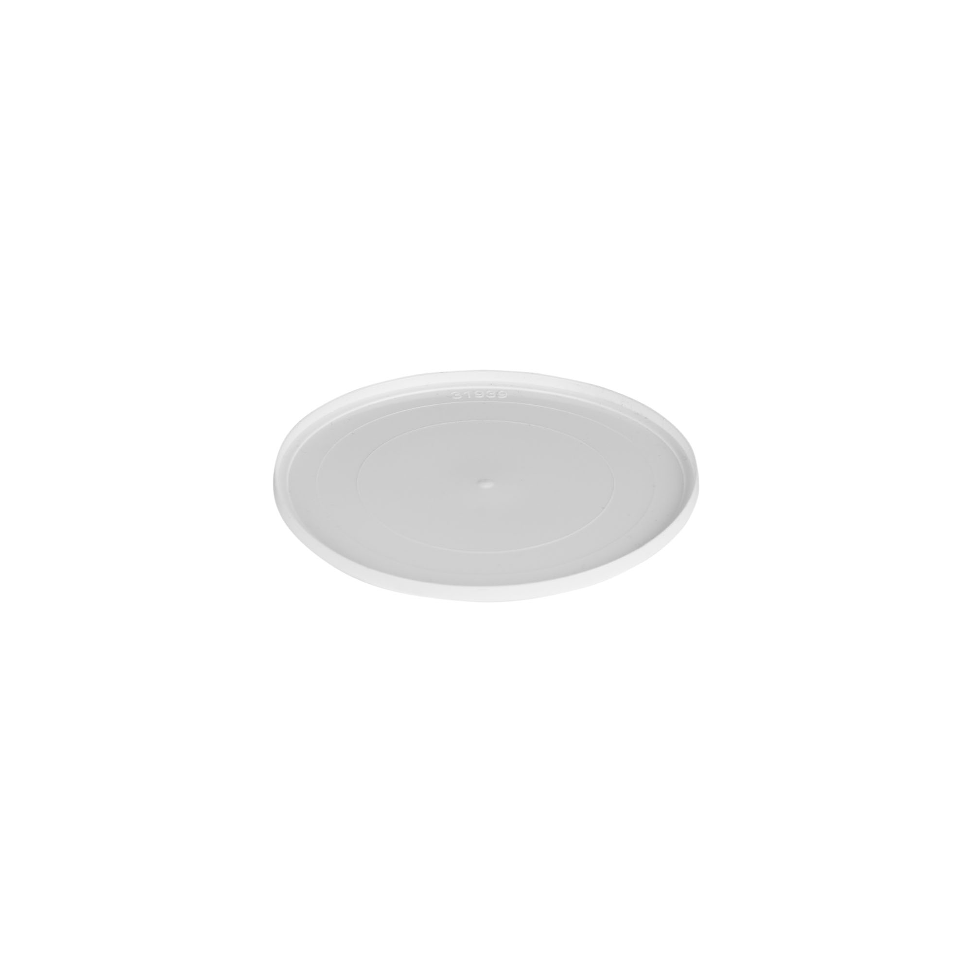 Disco di copertura per 150 ml 'Bianca', plastica PP, bianco