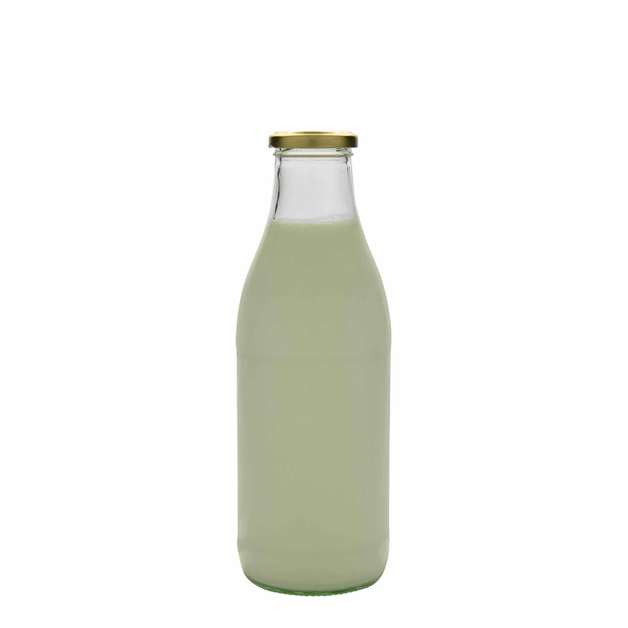 Bottiglia a collo largo Lorenzo da 1.000 ml, apertura: Twist-Off (TO 48)