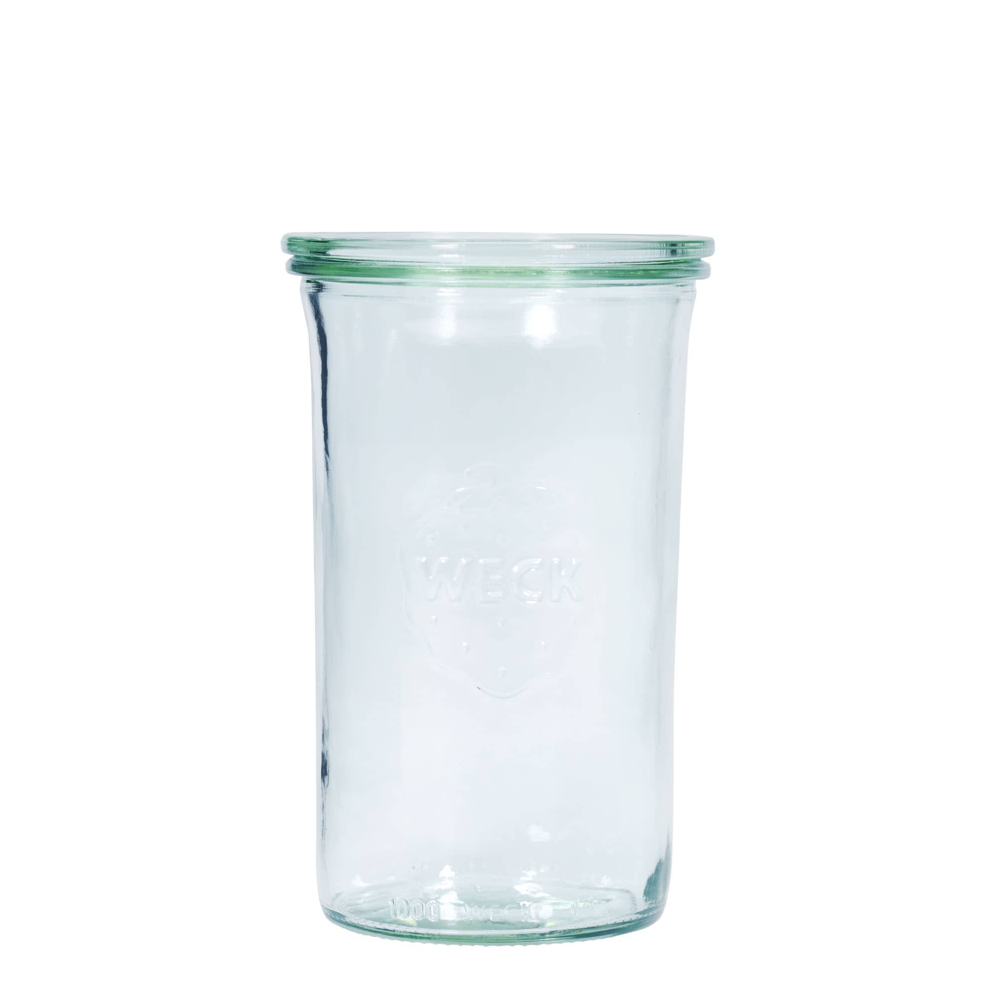 1.000 ml Vasetto WECK Dritto, vetro, imboccatura: bordo rotondo
