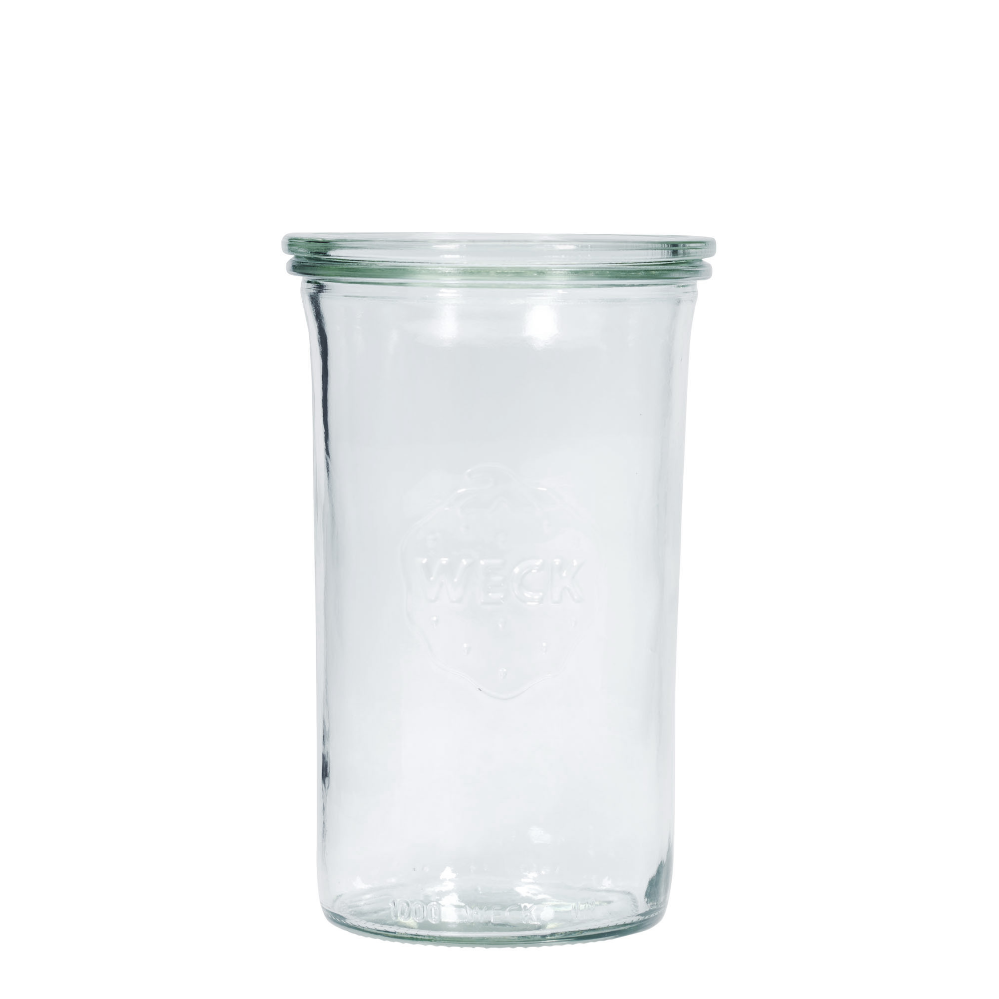 1.000 ml WECK-Vasetto a bocca larga, Bordo: Bordo tondo 1.000 ml WECK-Vasetto a bocca larga, Bordo: Bordo tondo