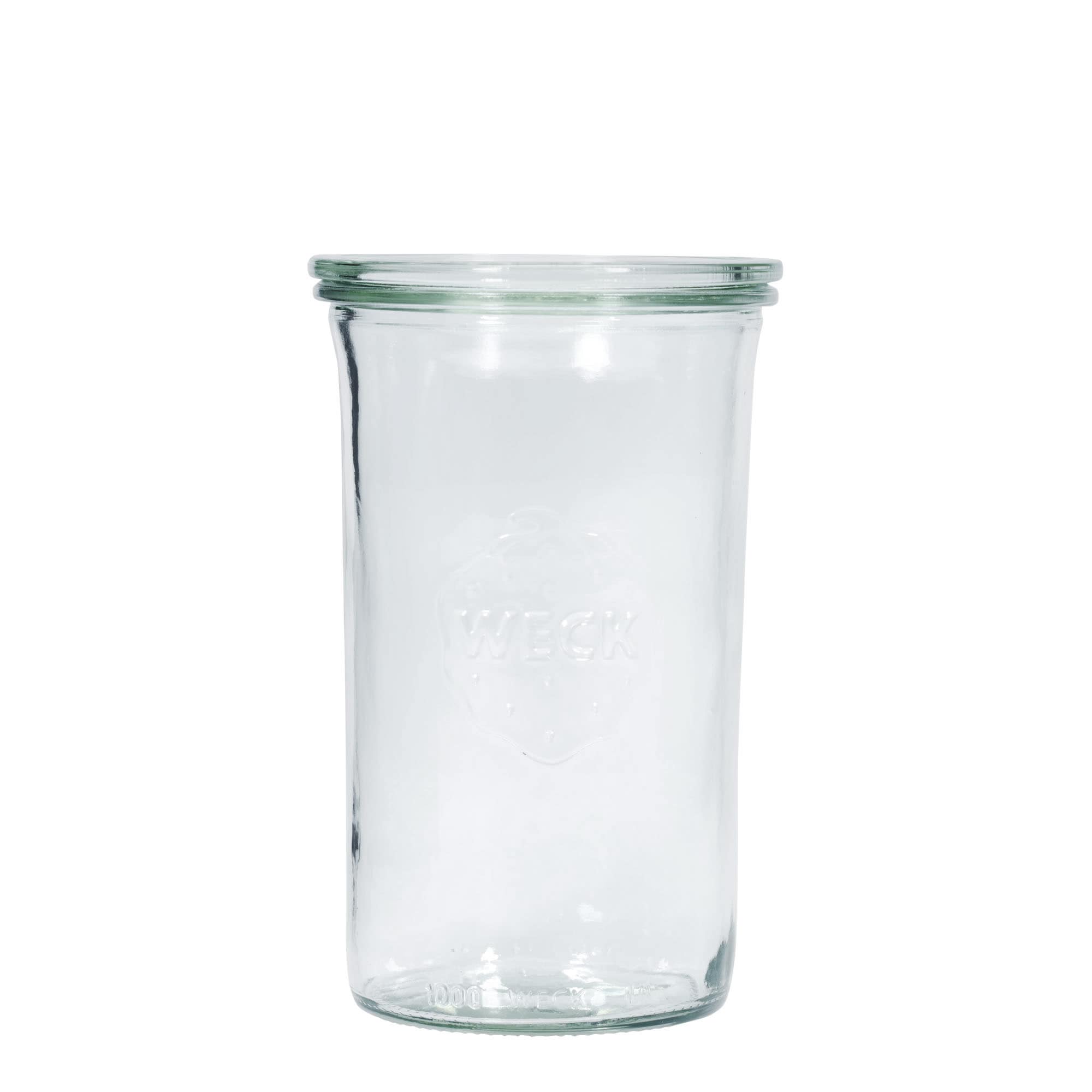1.000 ml WECK-Vasetto a bocca larga, Bordo: Bordo tondo