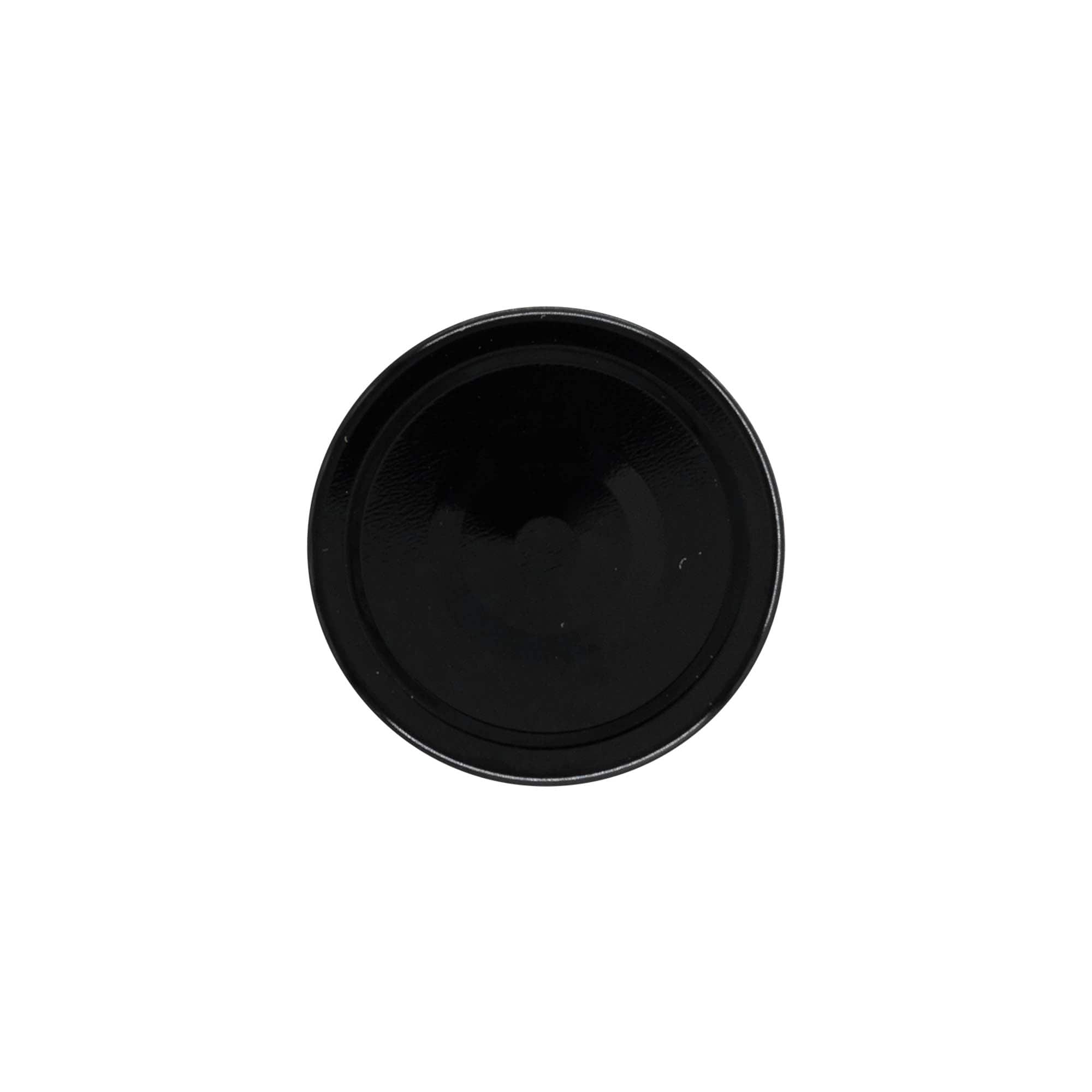 Chiusura Deep-Twist-Off, lamiera bianca, nera, per bocca: Deep-TO 66