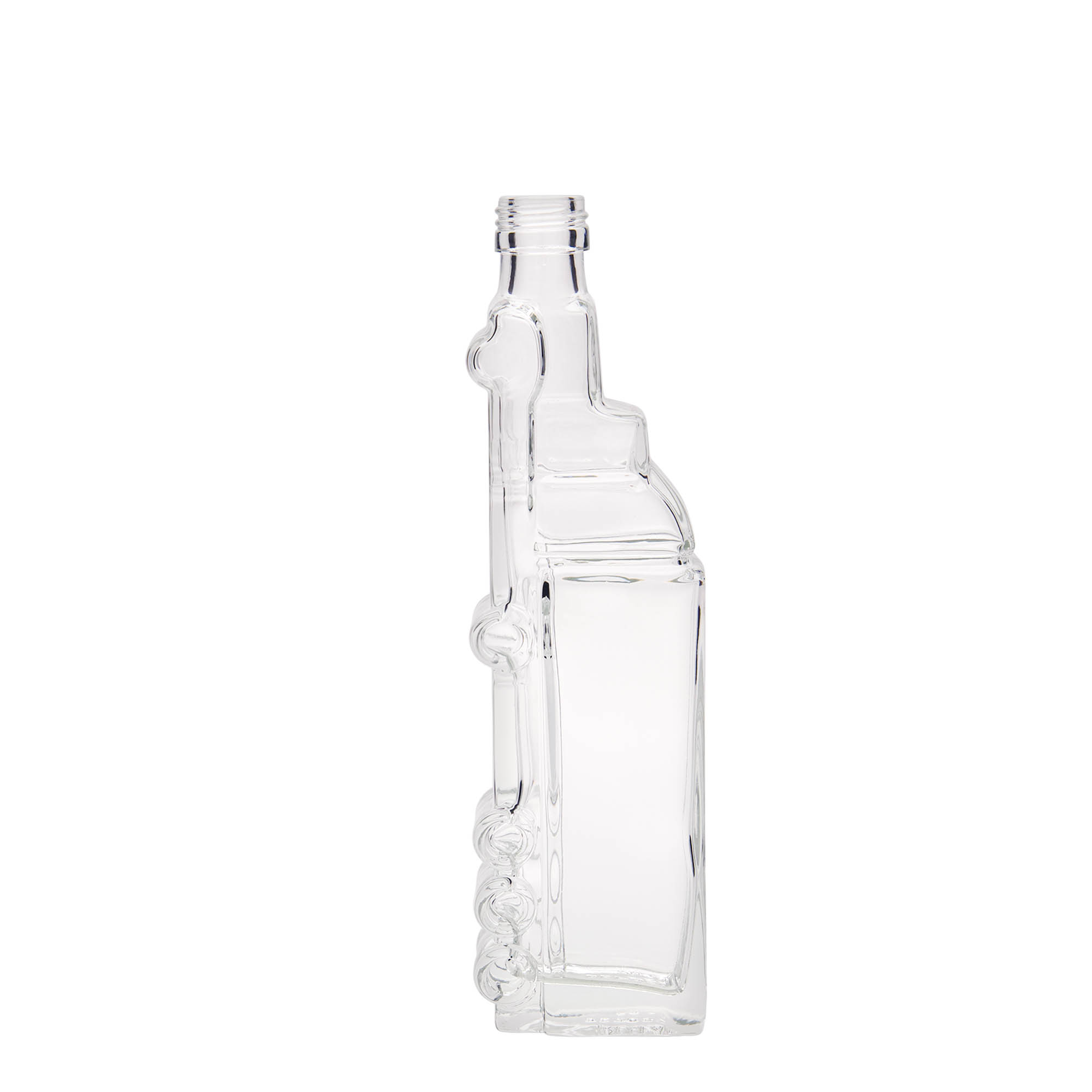 Bottiglia di vetro da 200 ml 'Truck', bocca: PP 25