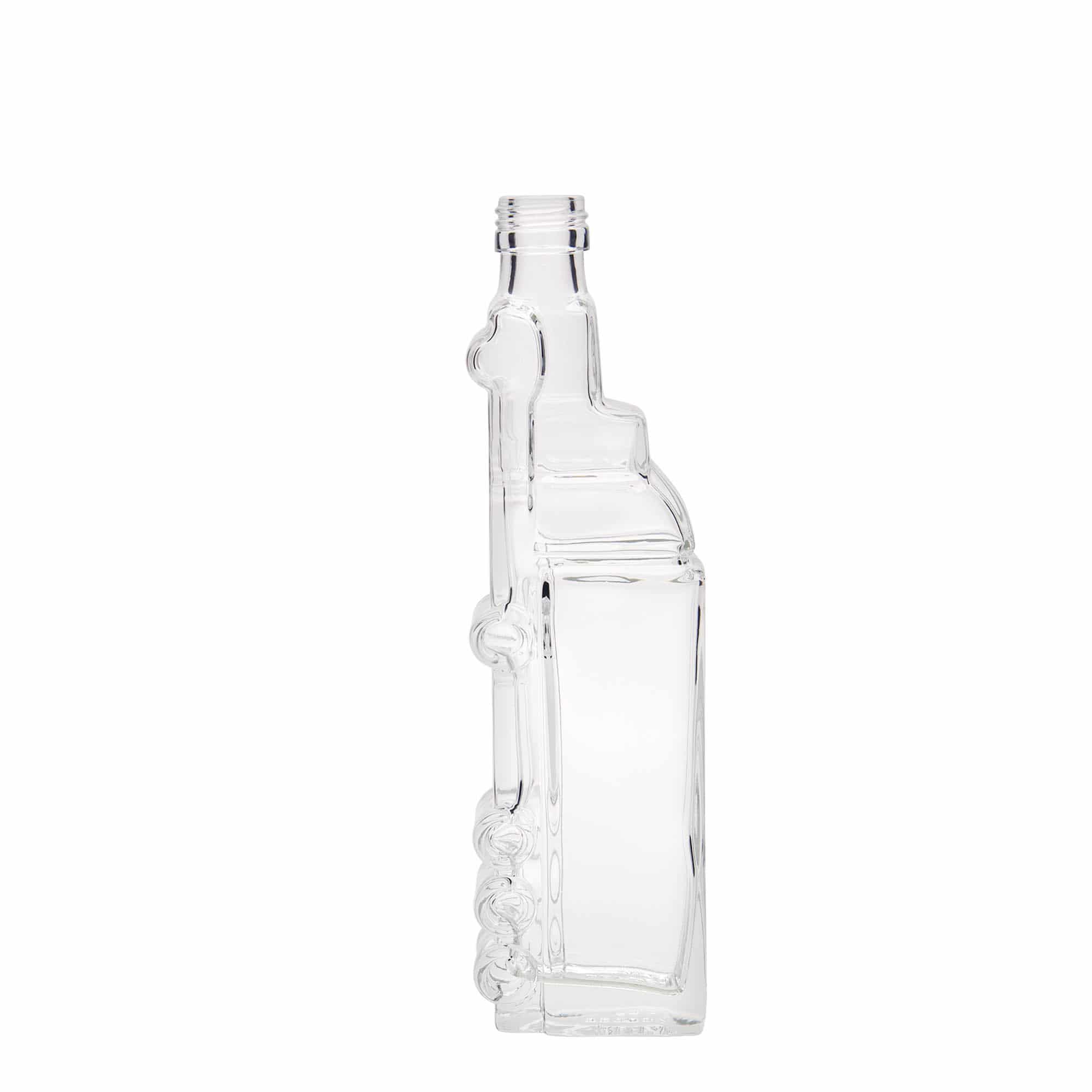 Bottiglia di vetro da 200 ml 'Truck', bocca: PP 25