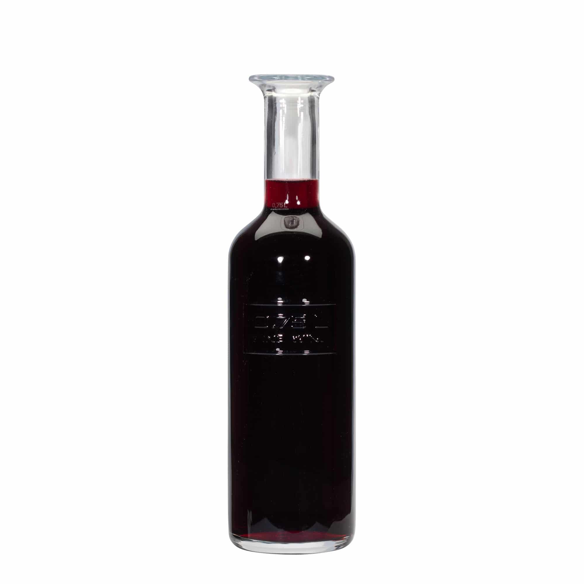 750 ml Bottiglia di vetro 'Optima Fine Wine', imboccatura: fascetta