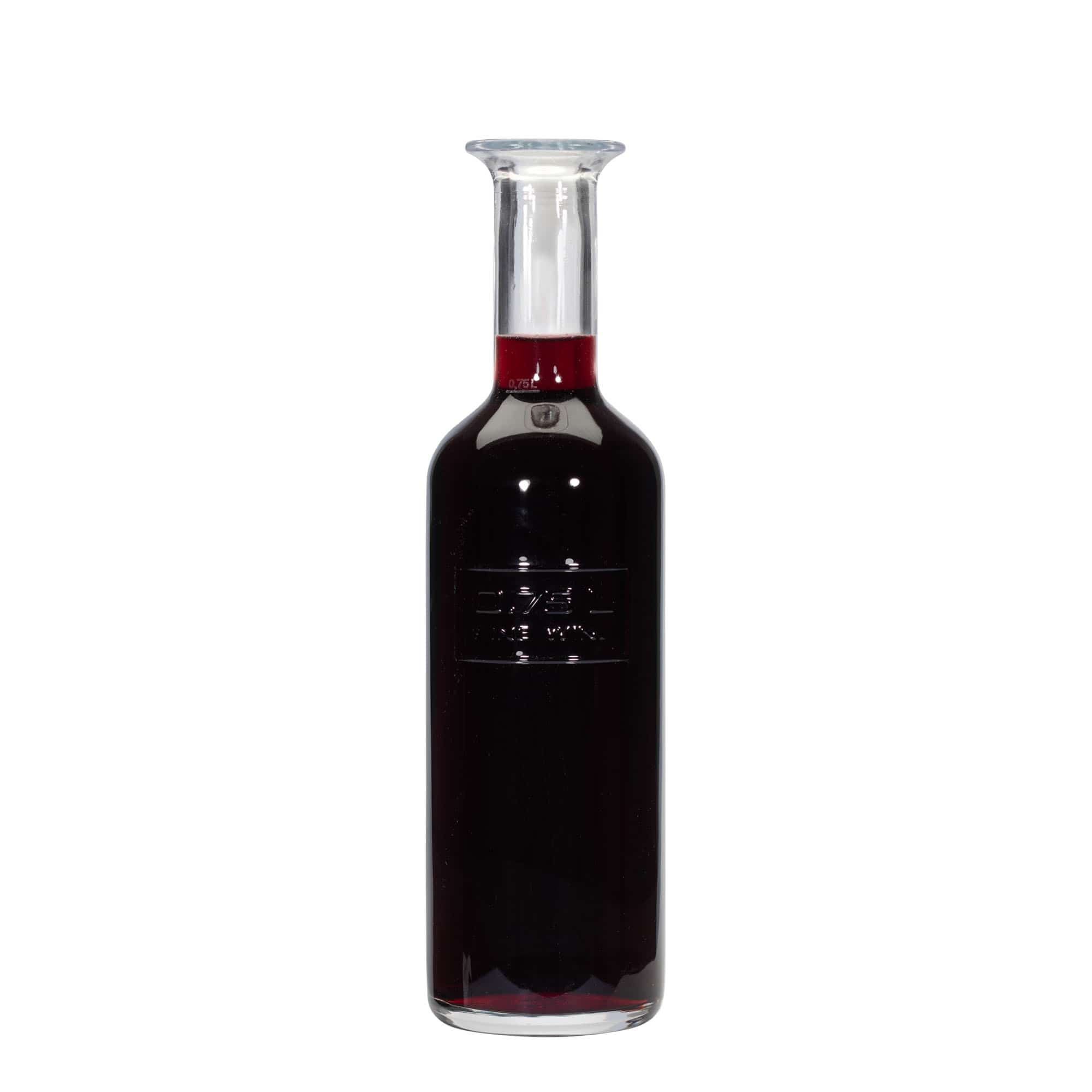 Bottiglia di vetro da 750 ml 'Optima Fine Wine', bocca: sughero