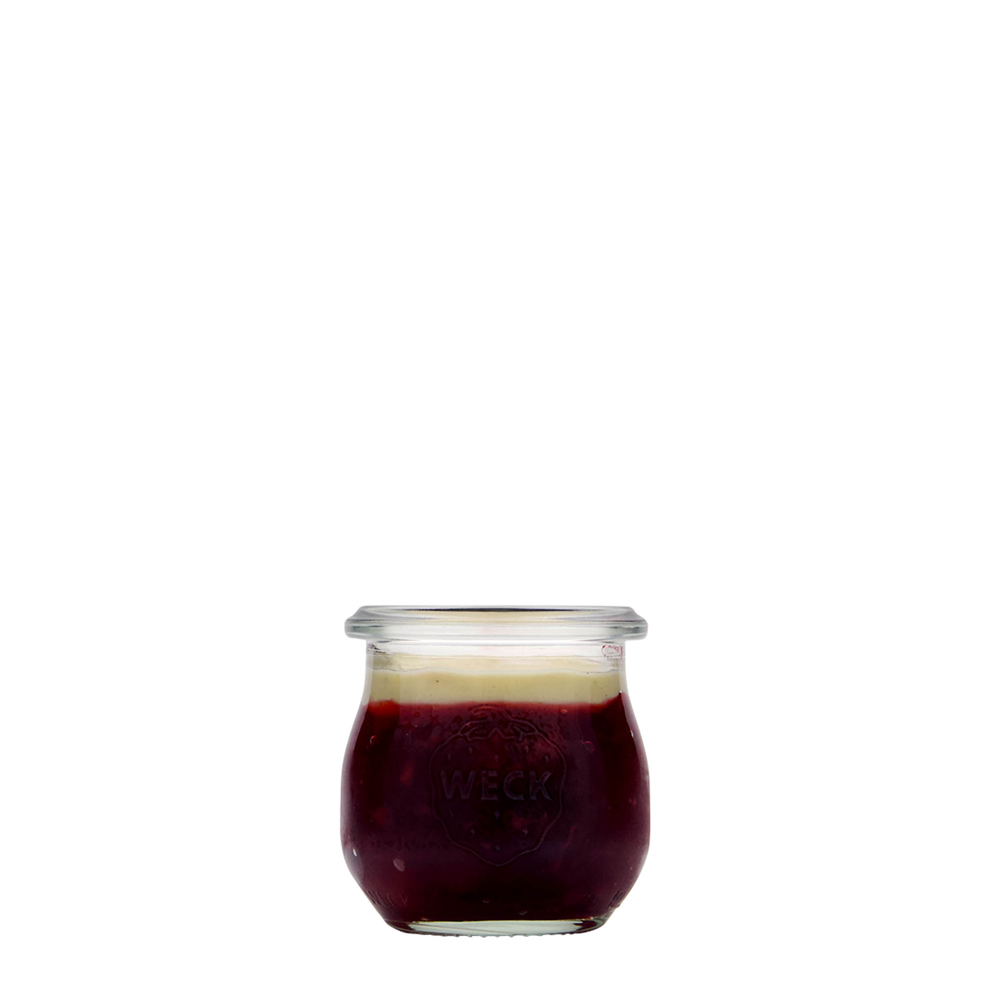75 ml Vasetto WECK Tulipano, vetro, imboccatura: bordo rotondo