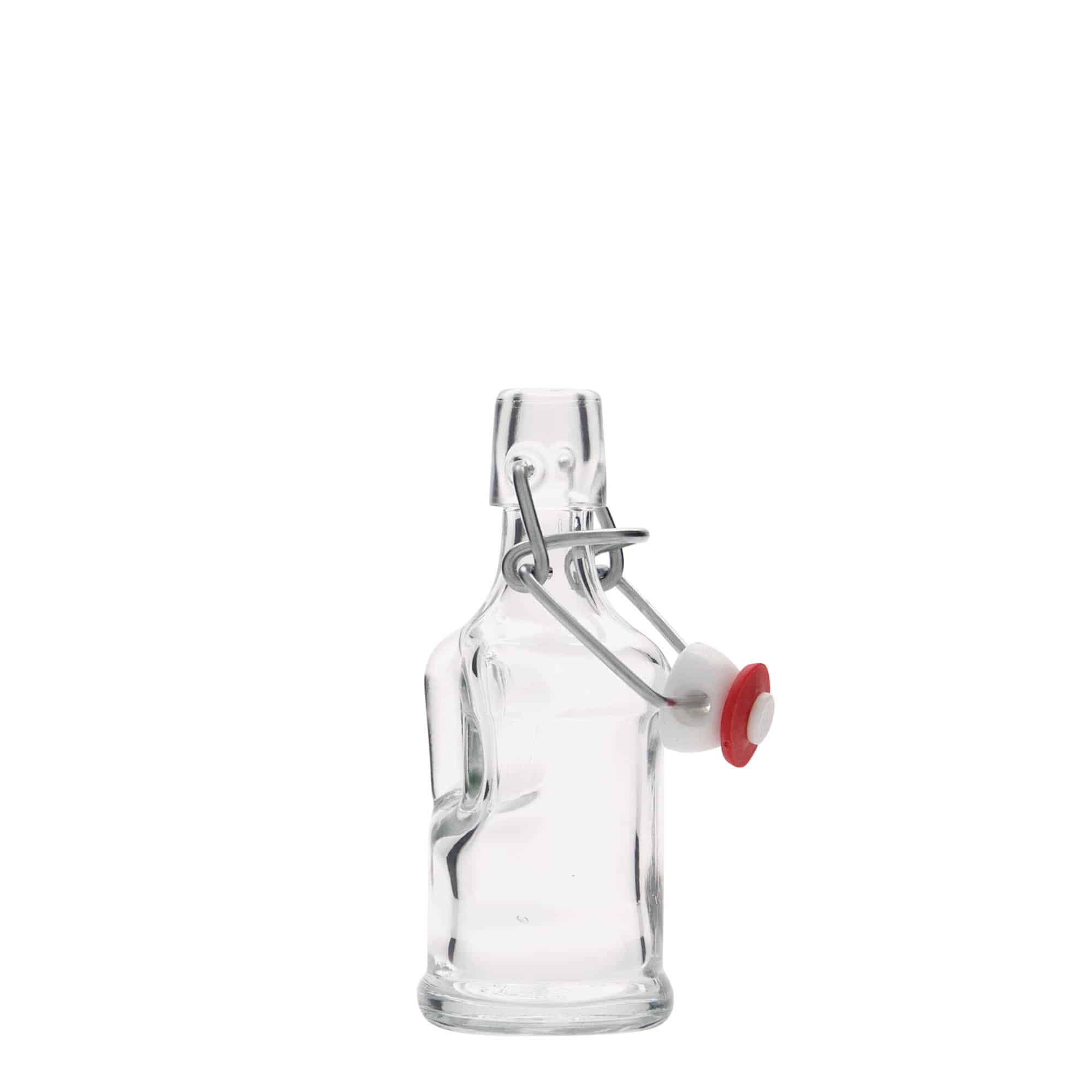 Bottiglia di vetro da 40 ml 'Classica', bocca: chiusura a gancio Bottiglia di vetro da 40 ml 'Classica', bocca: chiusura a gancio