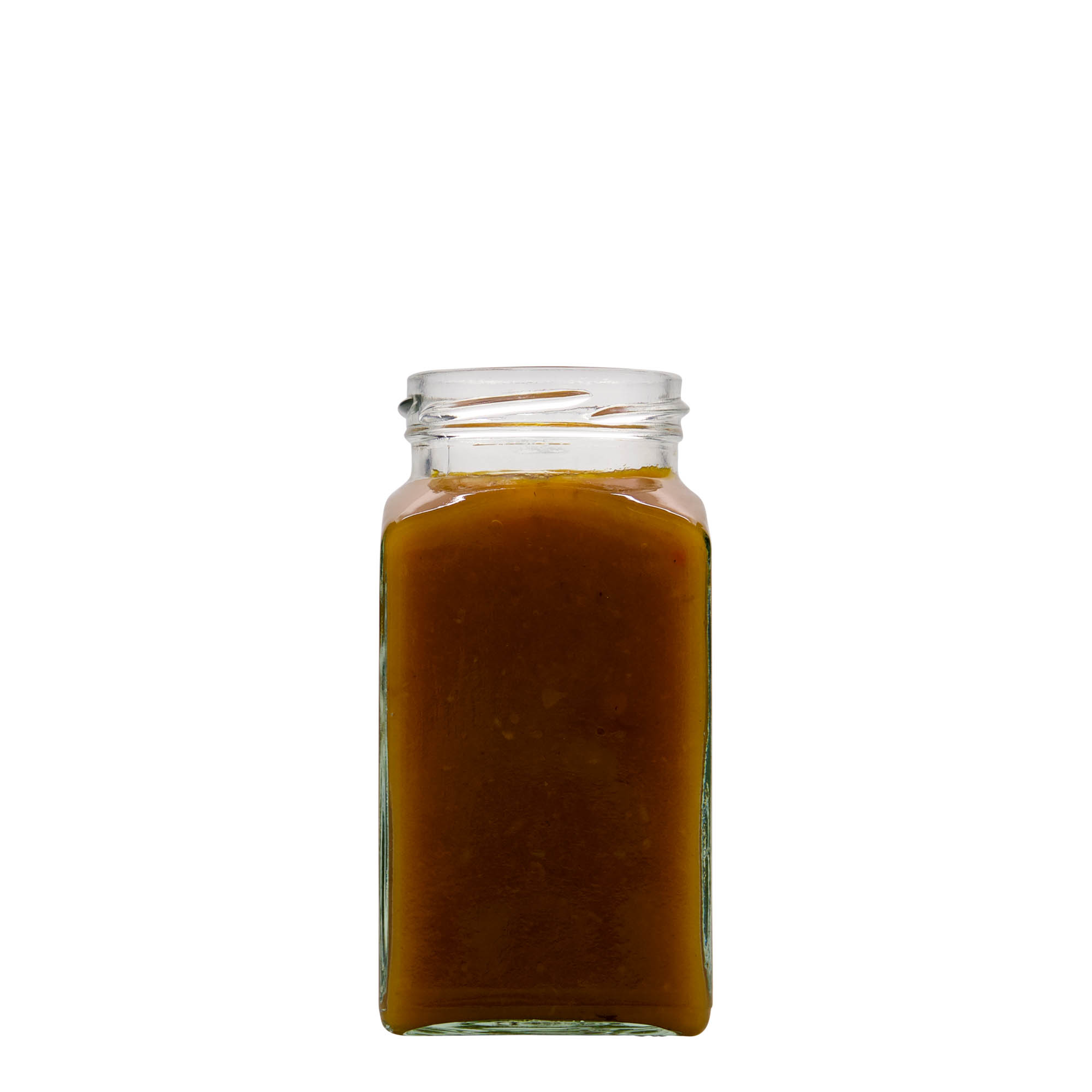 312 ml vaso quadrato, bocca: Twist-Off (TO 58)