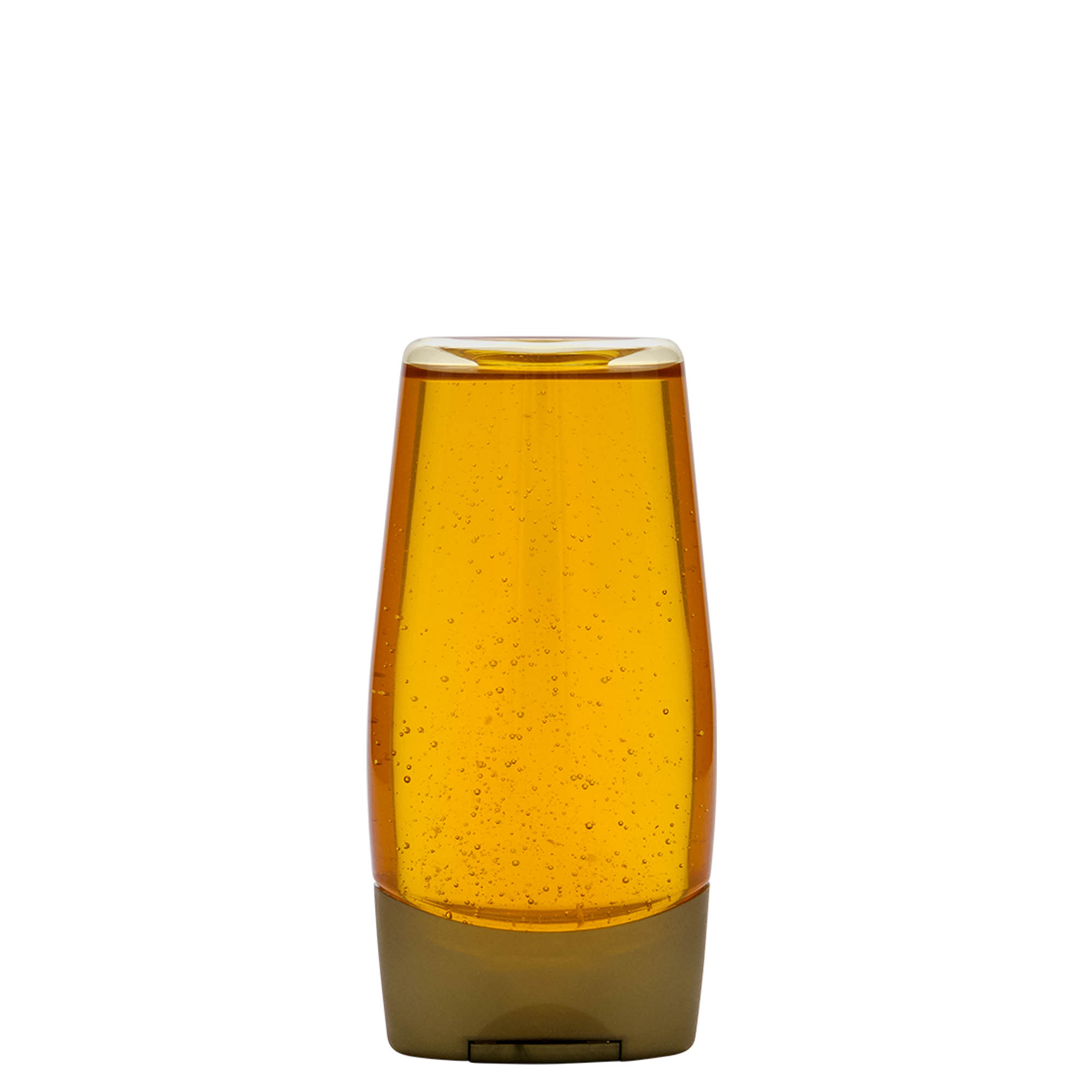 Bottiglia PET da 200 ml 'Squeeze', ovale, plastica