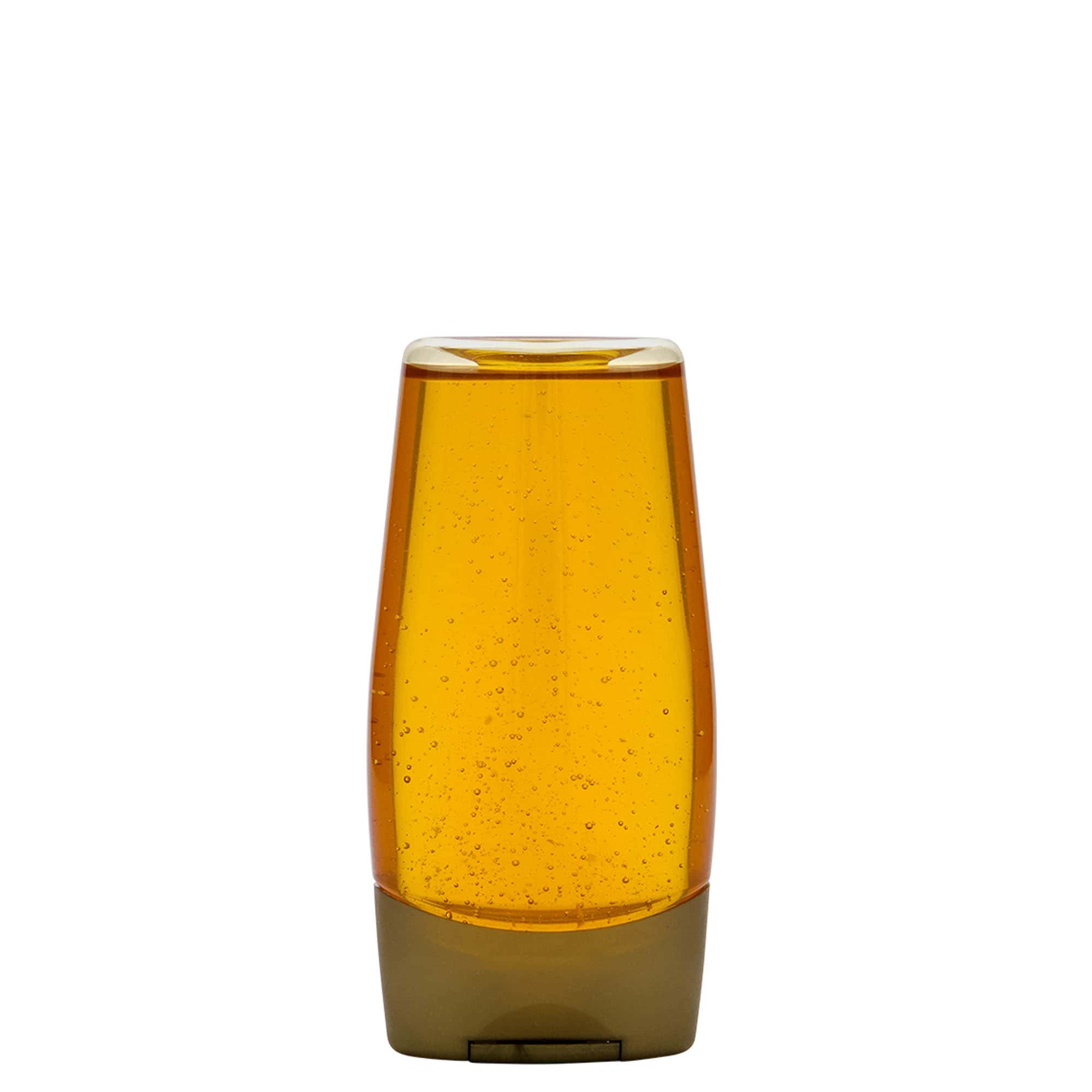 Bottiglia PET da 200 ml 'Squeeze', ovale, plastica