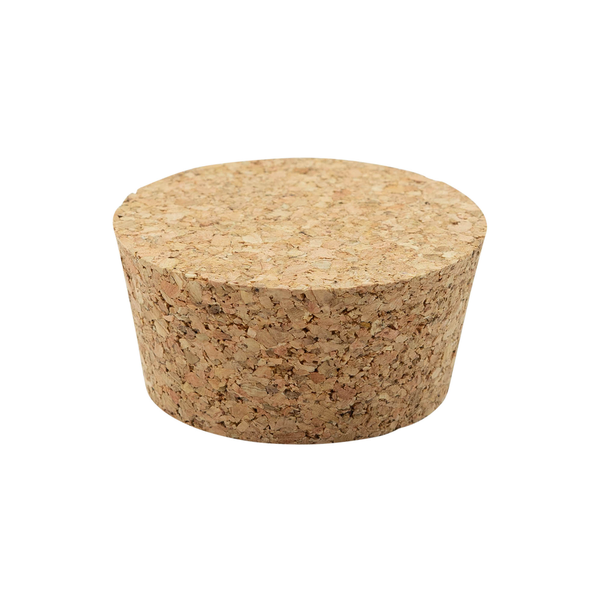 Tappo a punta 48-57 x 27, sughero pressato, beige, per bocca: sughero