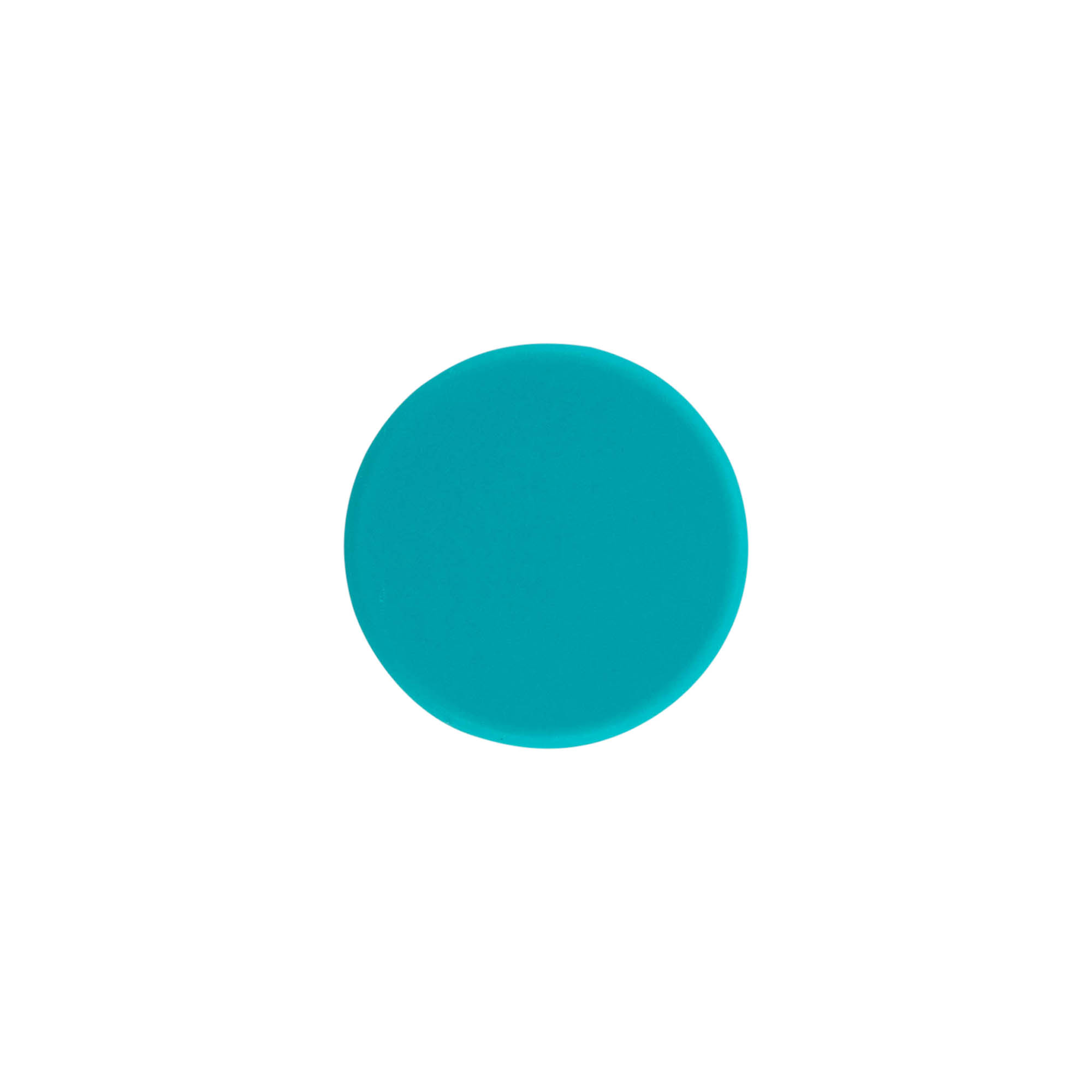 Tappo a vite, plastica ABS, turchese, per bocca: GPI 28/400 Tappo a vite, plastica ABS, turchese, per bocca: GPI 28/400