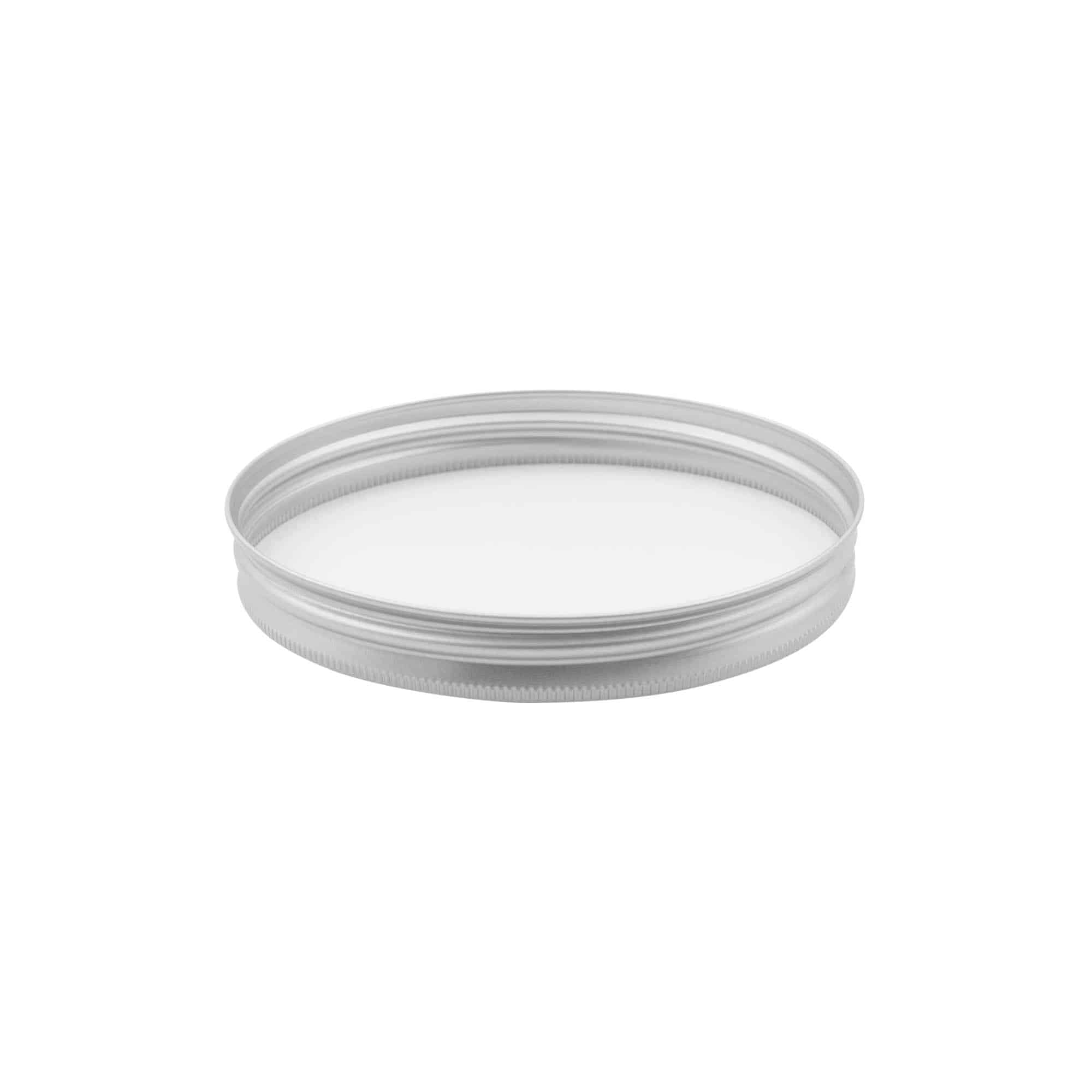 Tappo a vite, alluminio, argento, per imboccatura: 100/400