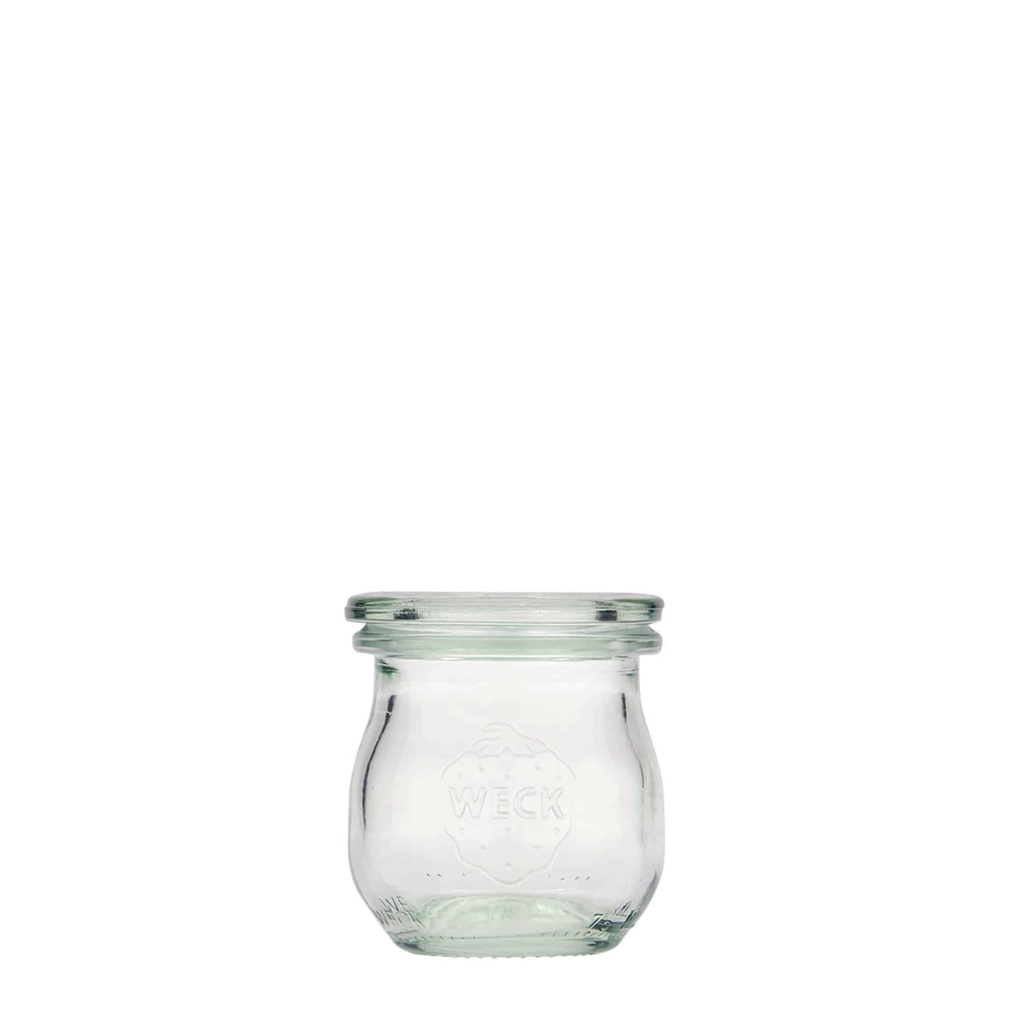 75 ml Vasetto WECK Tulipano, vetro, imboccatura: bordo rotondo 75 ml Vasetto WECK Tulipano, vetro, imboccatura: bordo rotondo