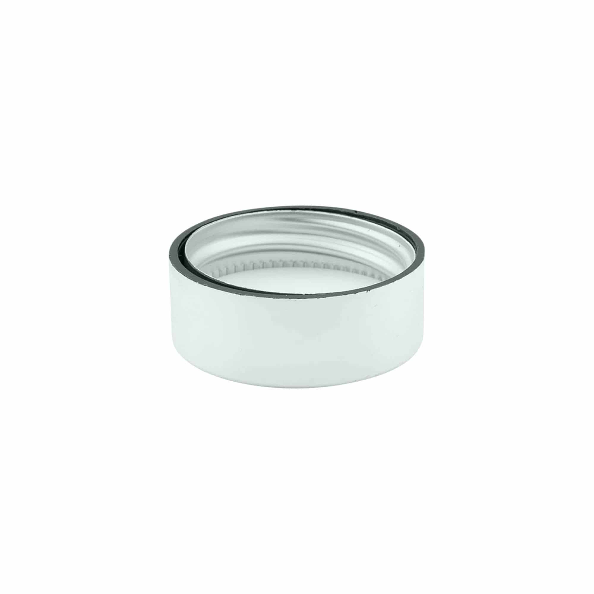 Chiusura a vite, plastica ABS, argento, per bocca: GPI 33/400